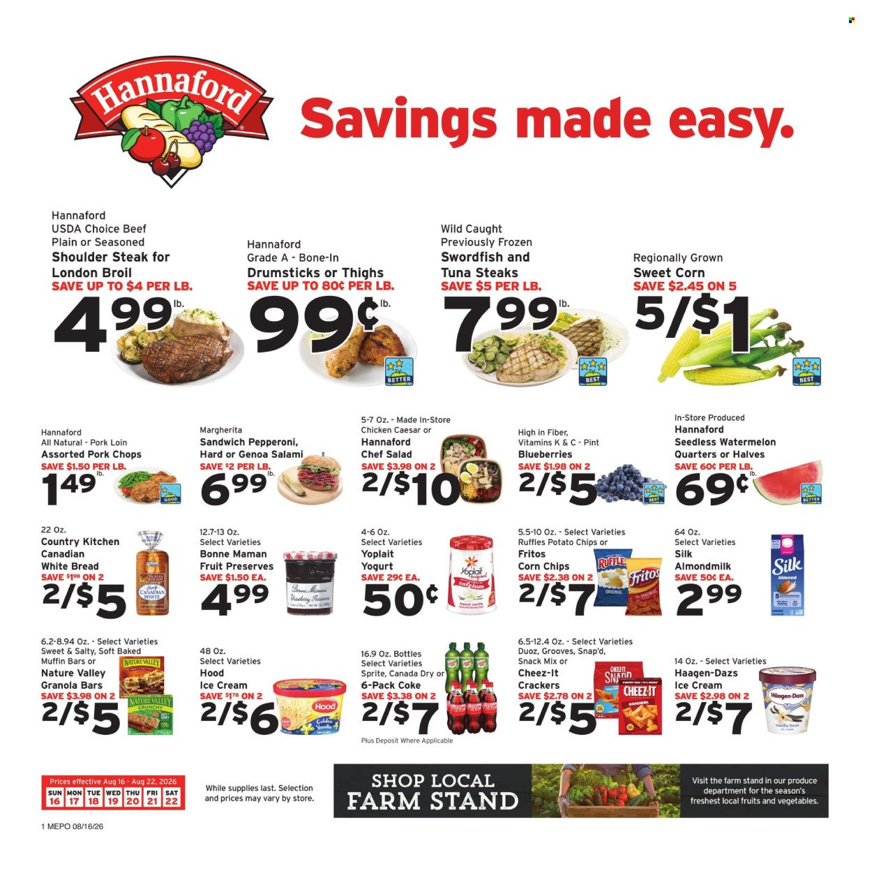 HANNAFORD ad - Weekly Ad