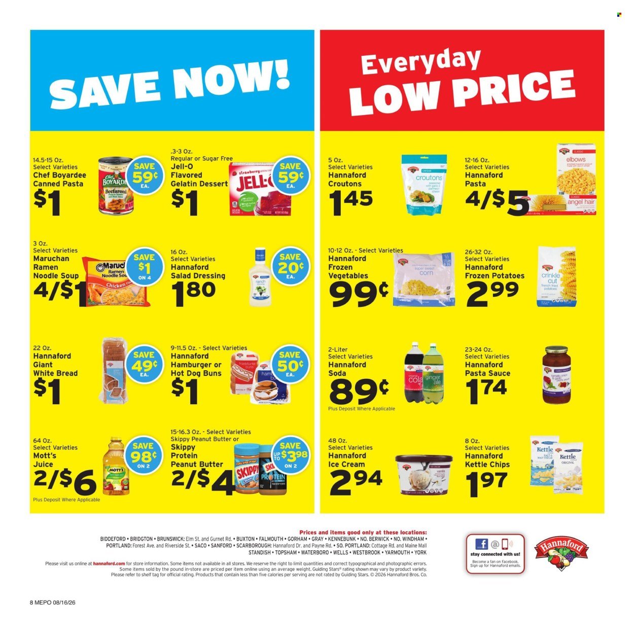 HANNAFORD ad - Weekly Ad