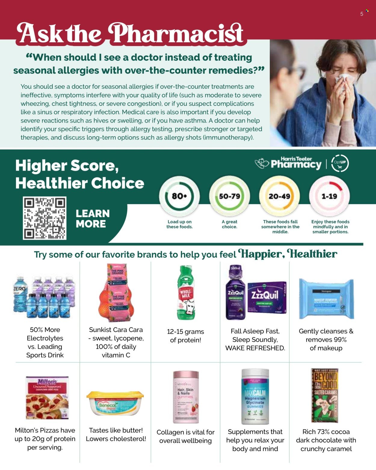 HARRIS TEETER ad - Monthly Ad
