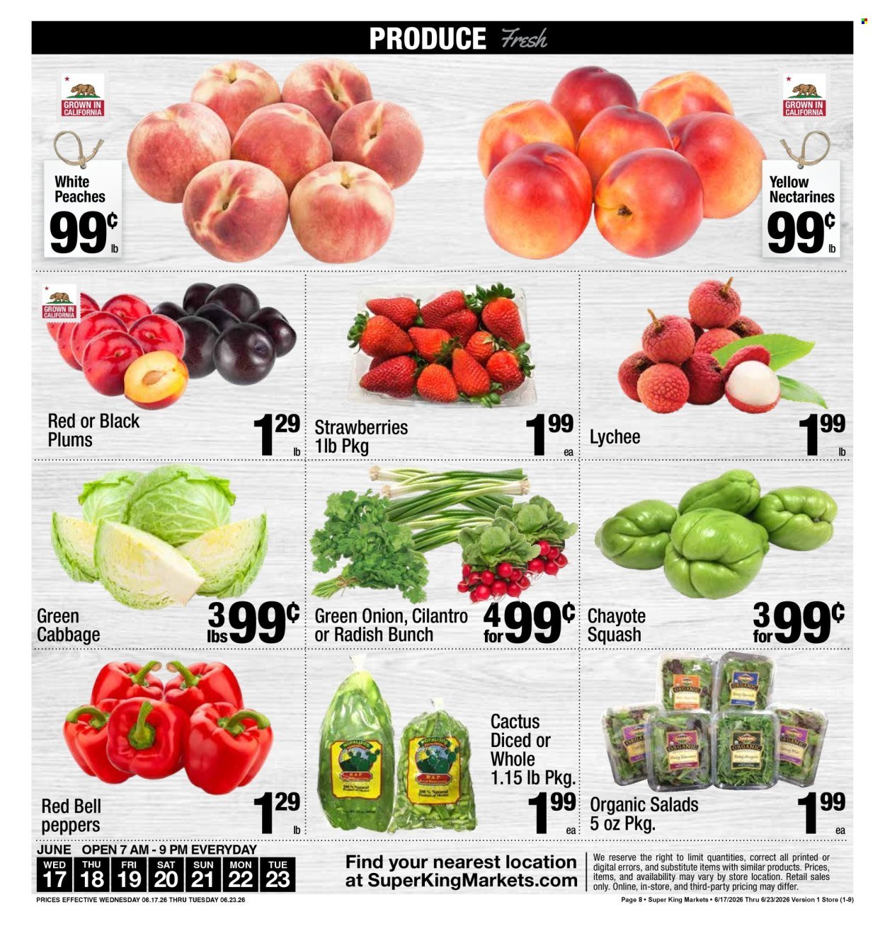 SUPER KING MARKETS ad - Weekly Ad