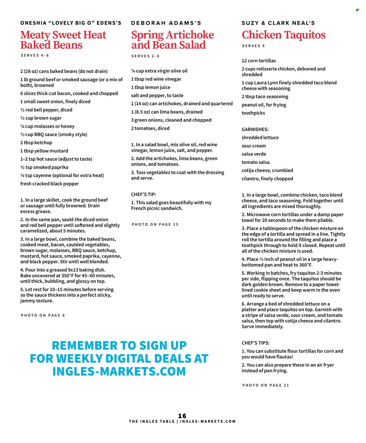 INGLES ad - Table Magazine