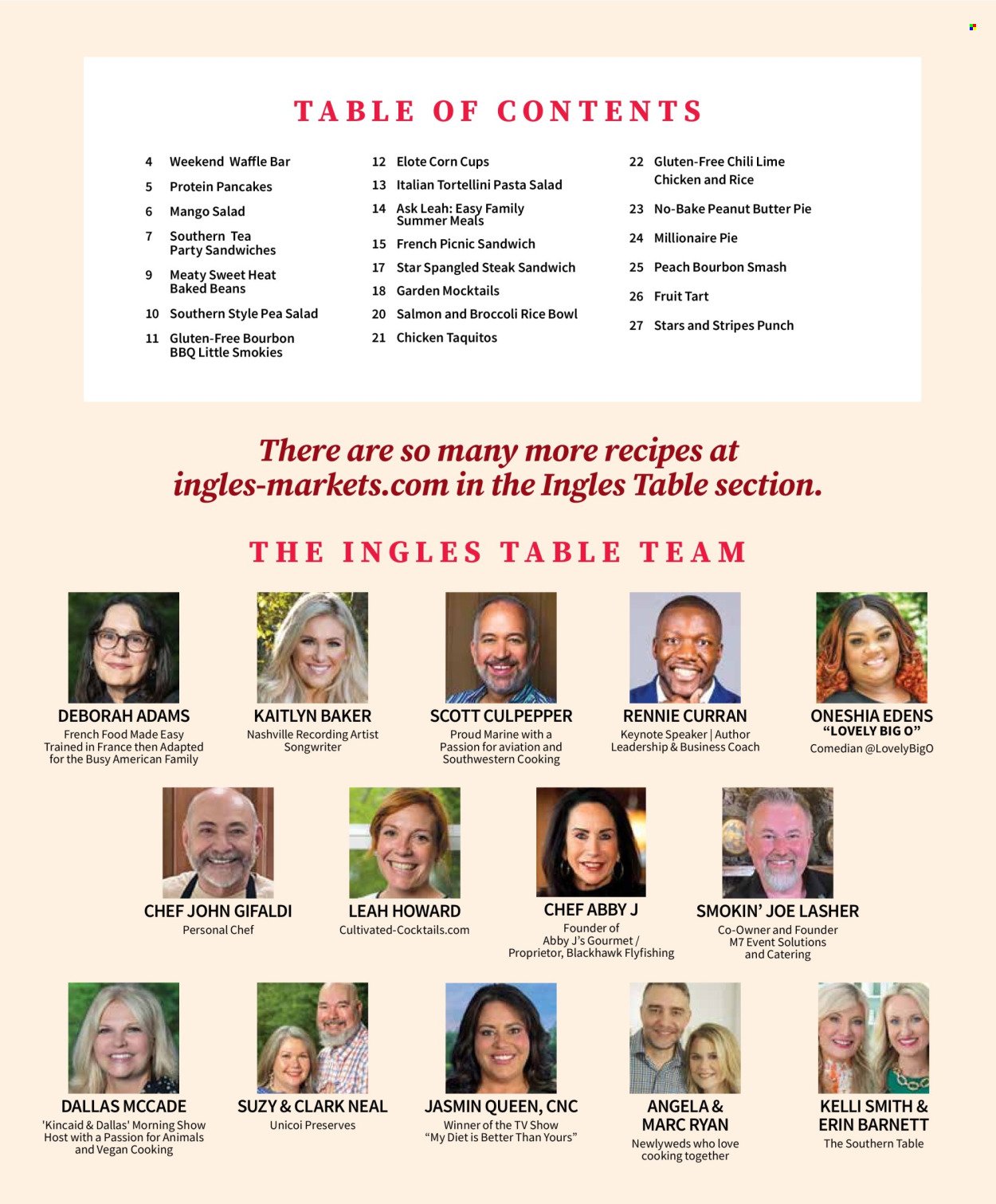 INGLES ad - Table Magazine