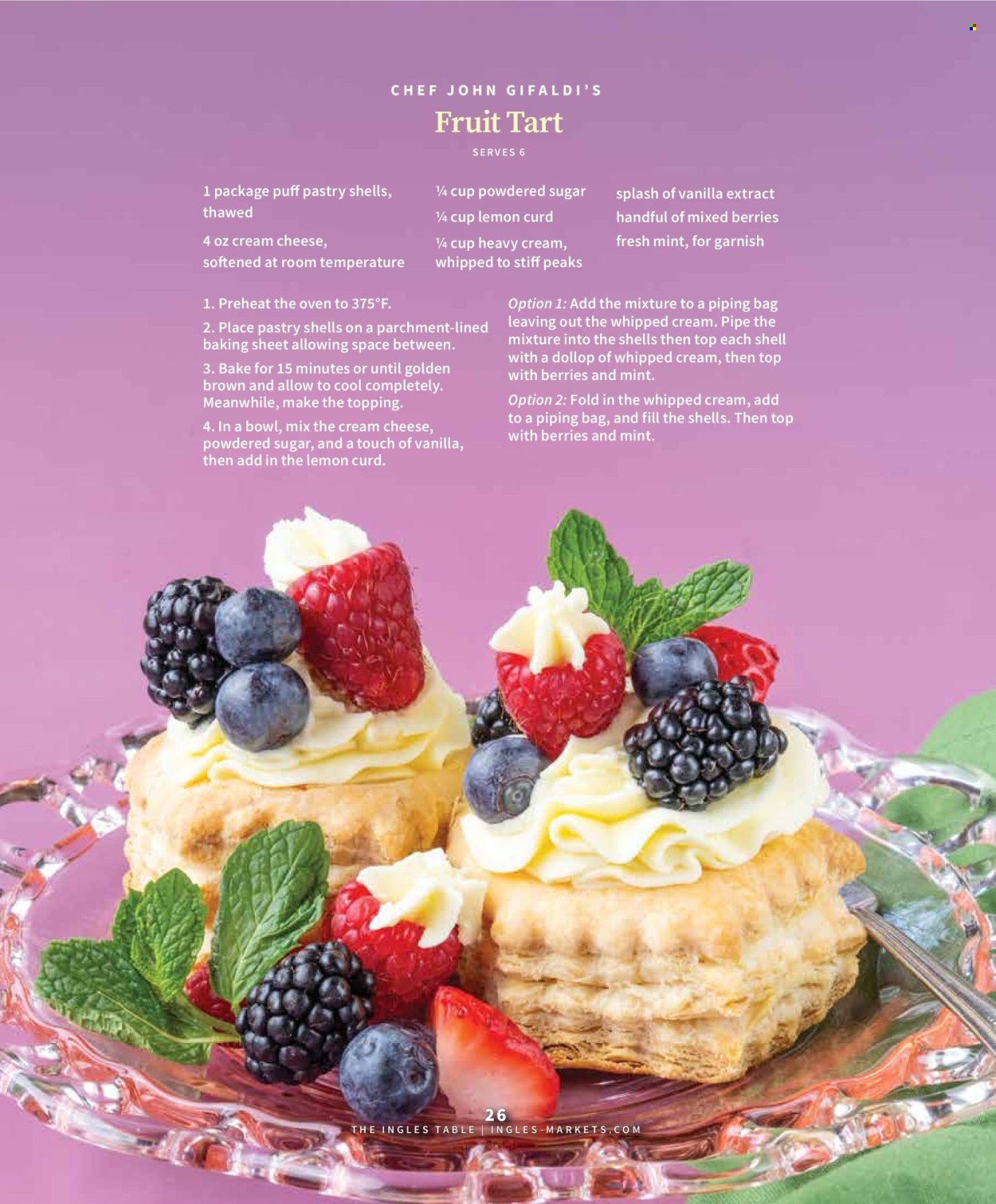 INGLES ad - Table Magazine