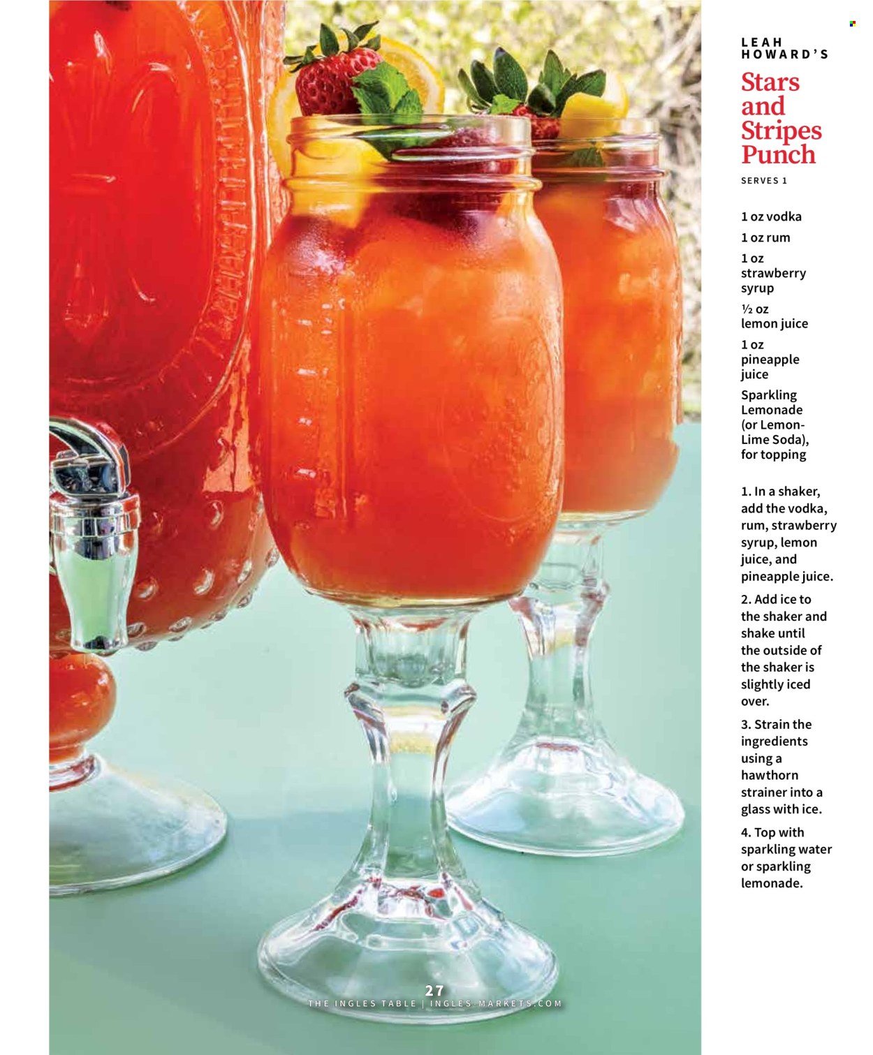 INGLES ad - Table Magazine