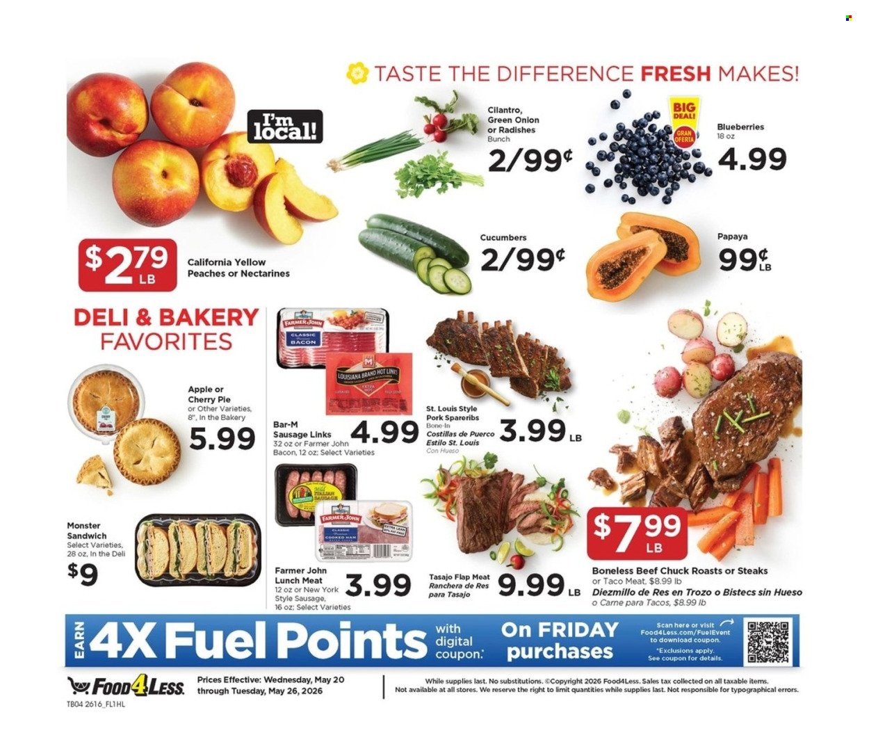 FOOD 4 LESS ad - Weekly Ad