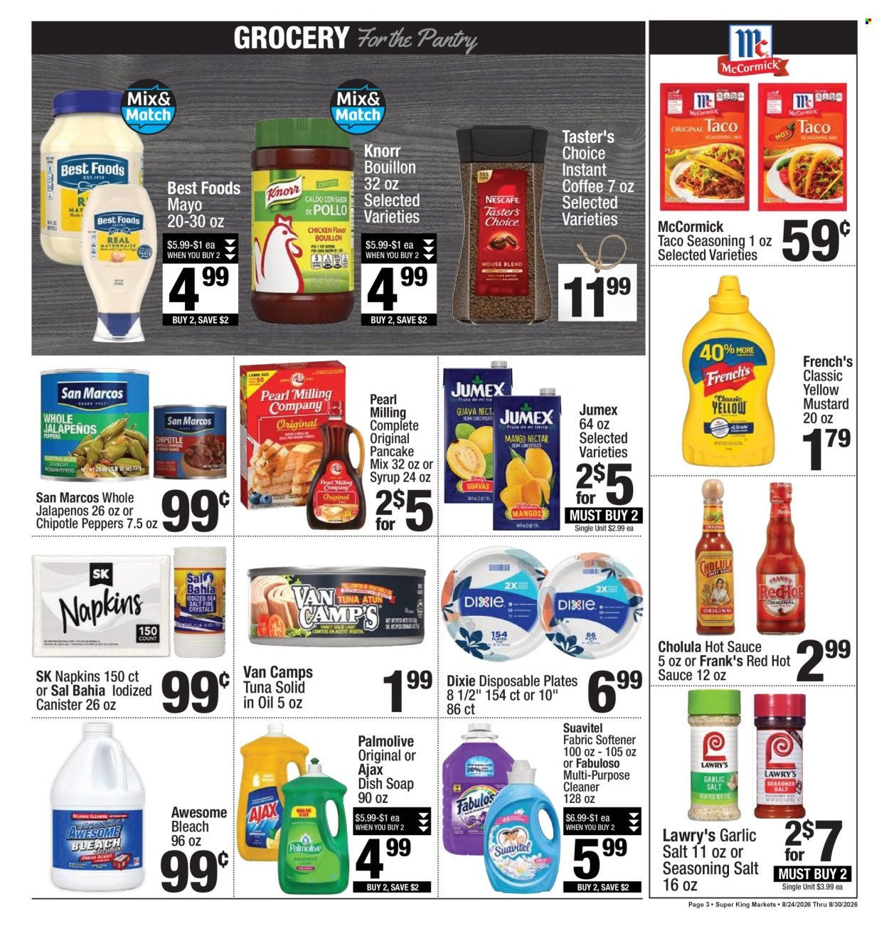 SUPER KING MARKETS ad - Weekly Deals