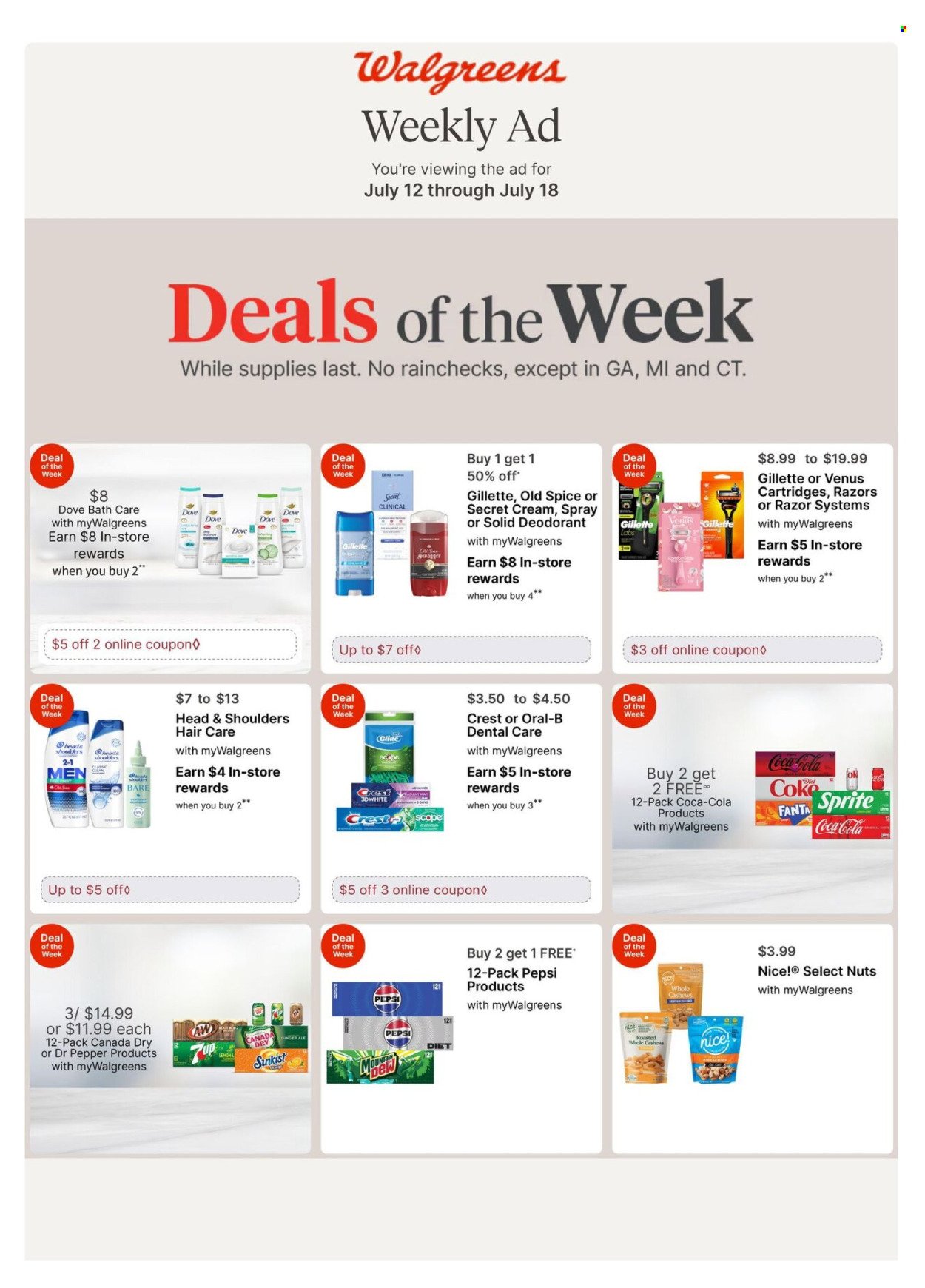 WALGREENS ad - Weekly Ad