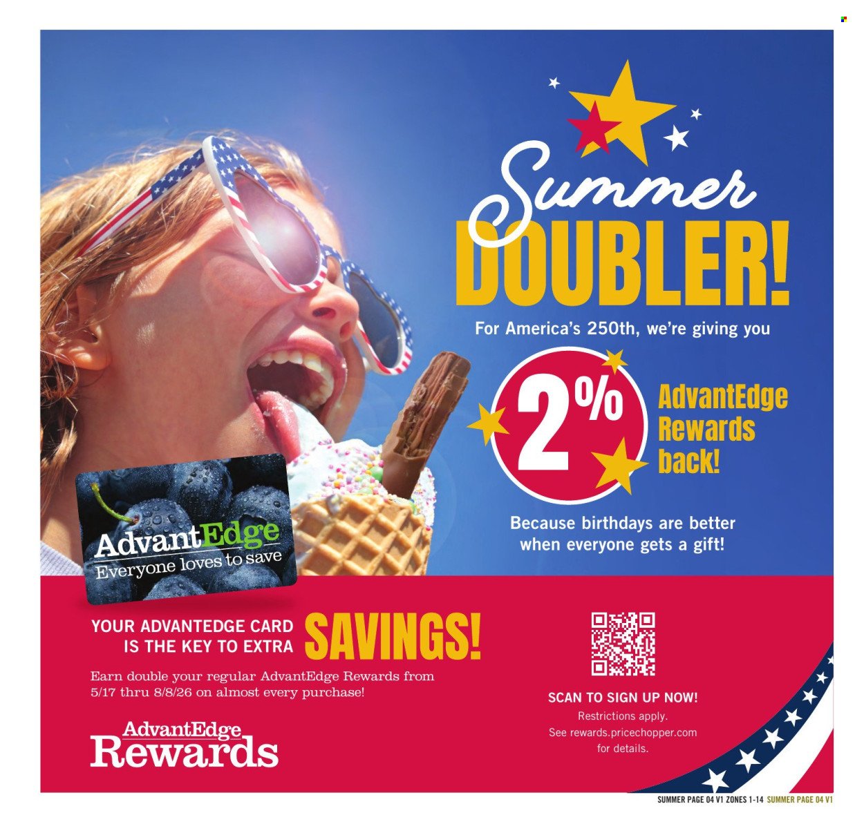 PRICE CHOPPER ad - Celebrating Savings