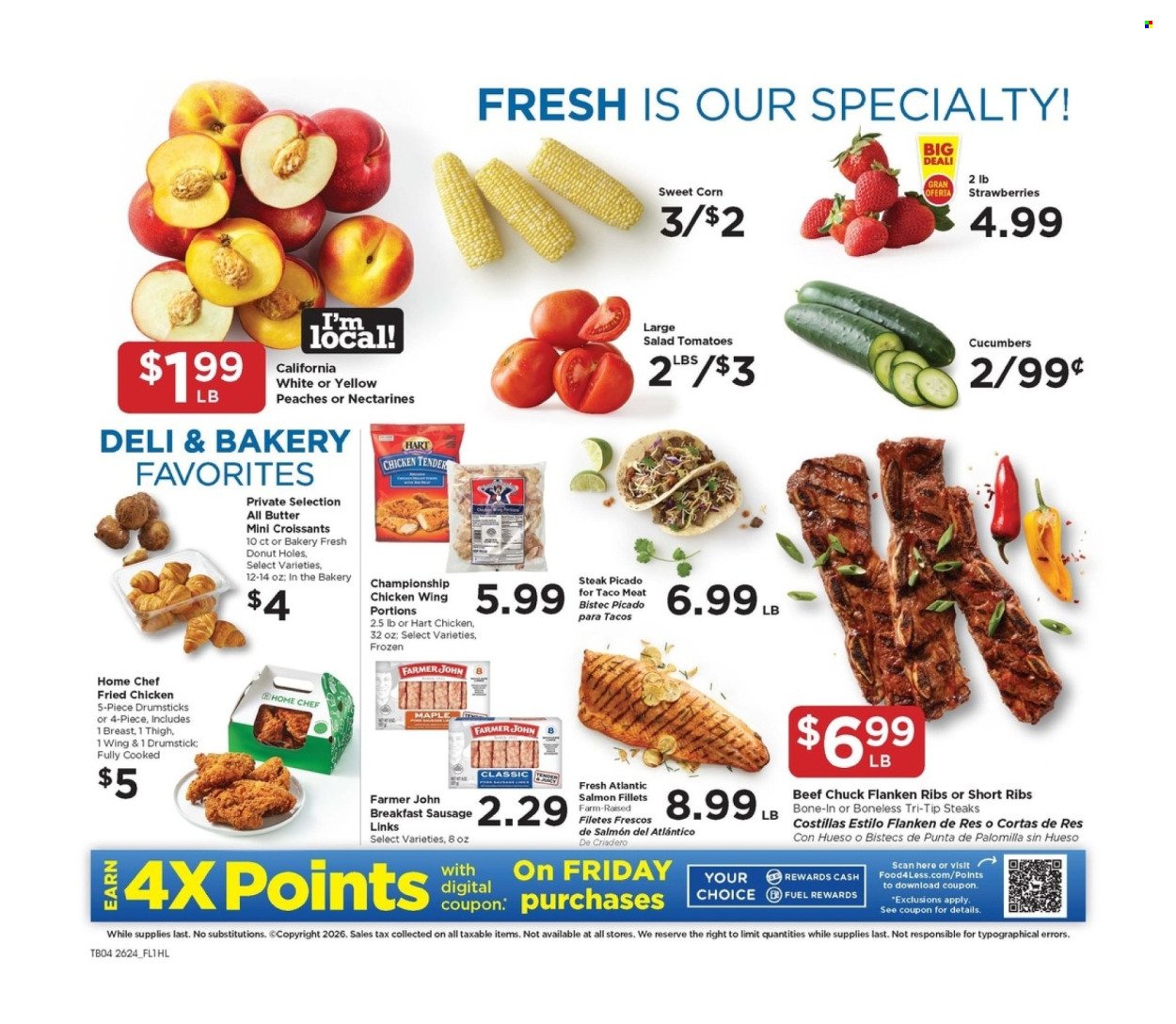 FOOD 4 LESS ad - Weekly Ad