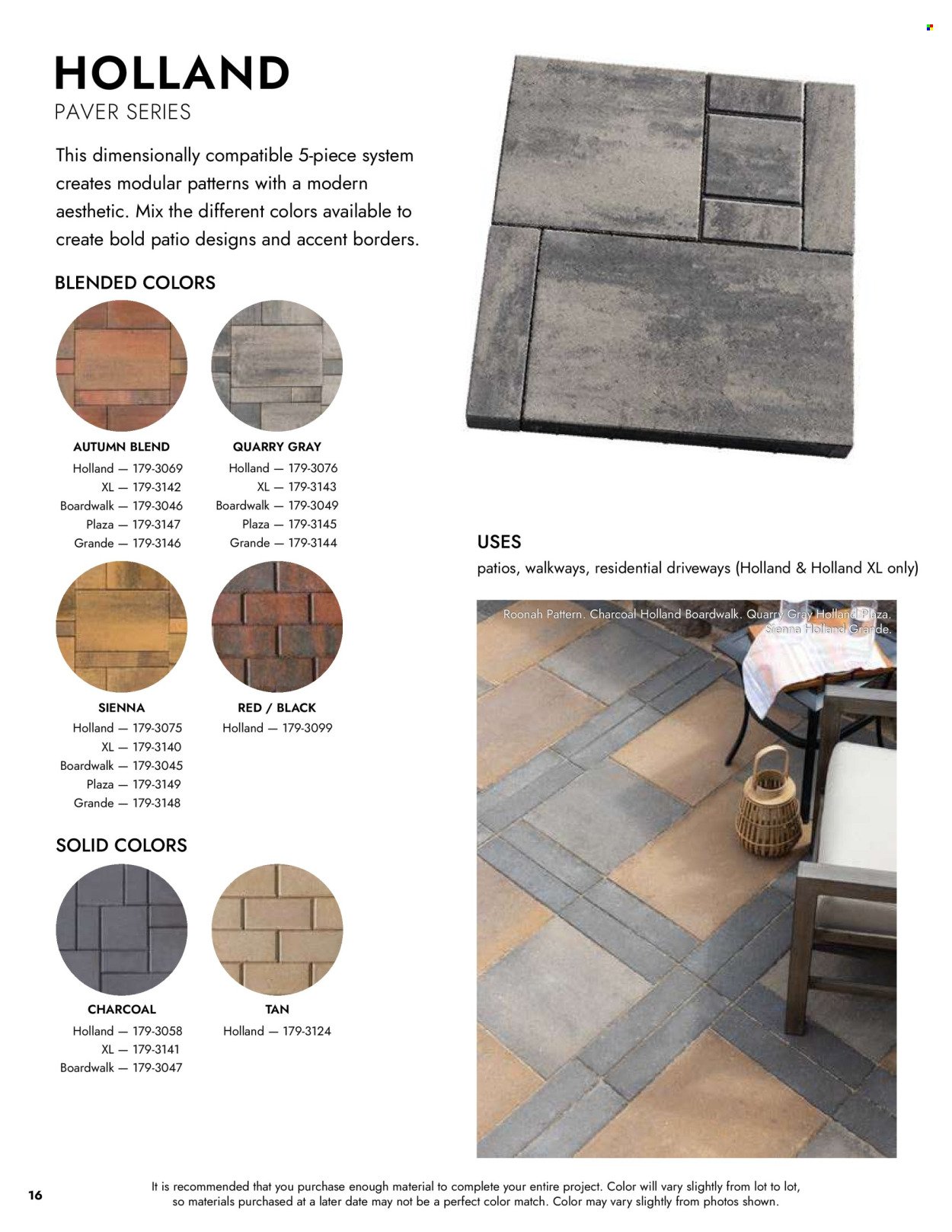 MENARDS ad - Landscape Block Catalog