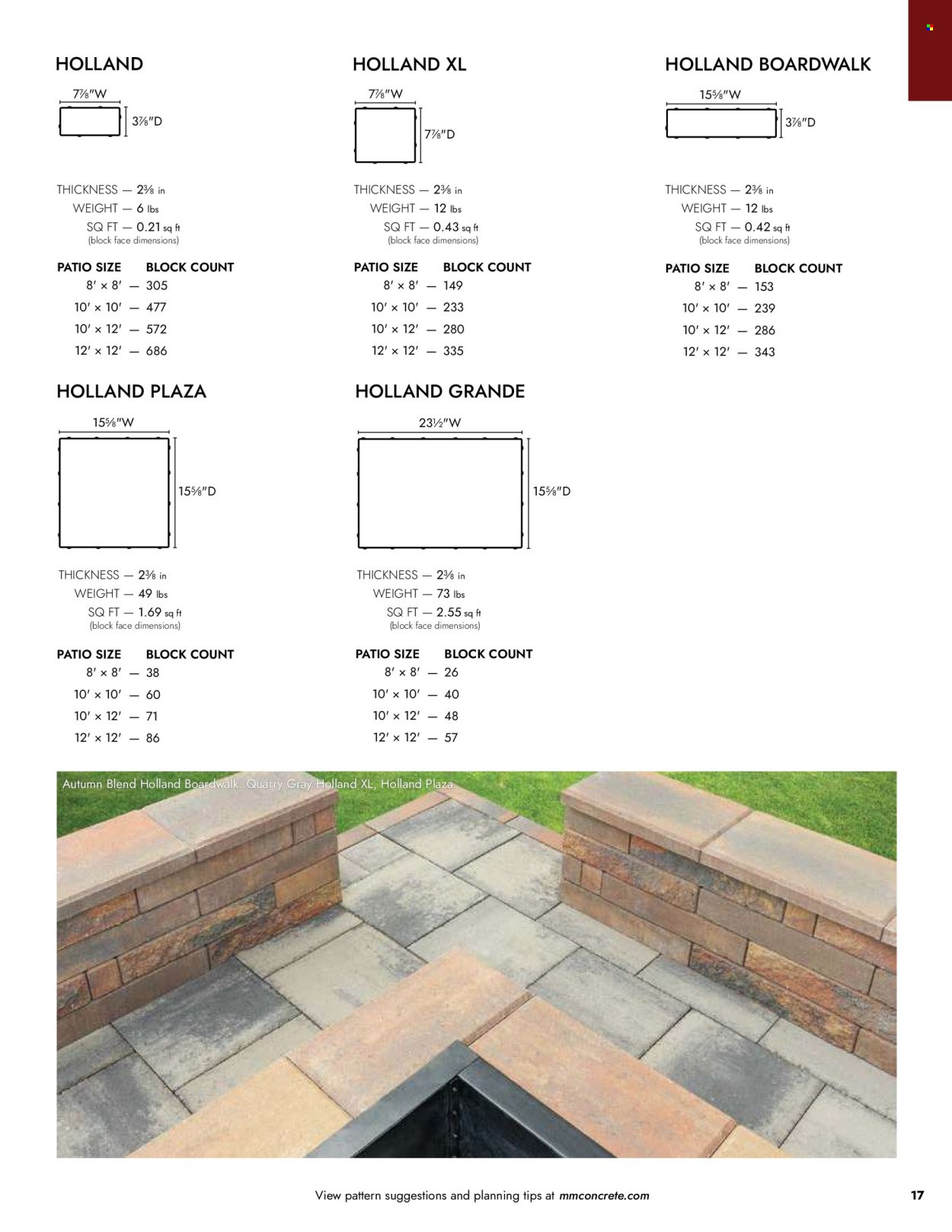 MENARDS ad - Landscape Block Catalog