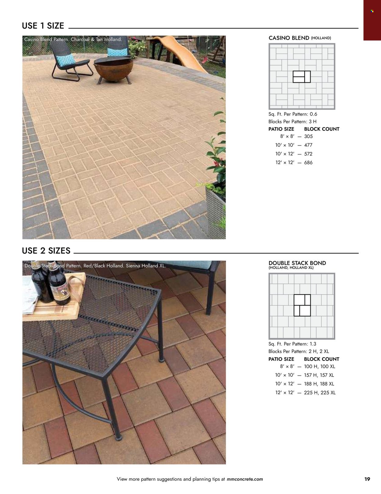 MENARDS ad - Landscape Block Catalog