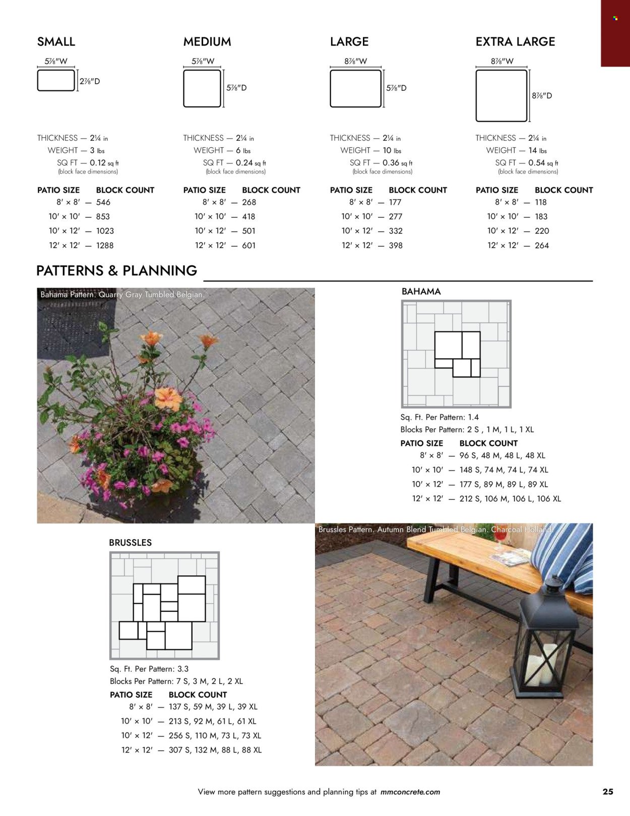 MENARDS ad - Landscape Block Catalog