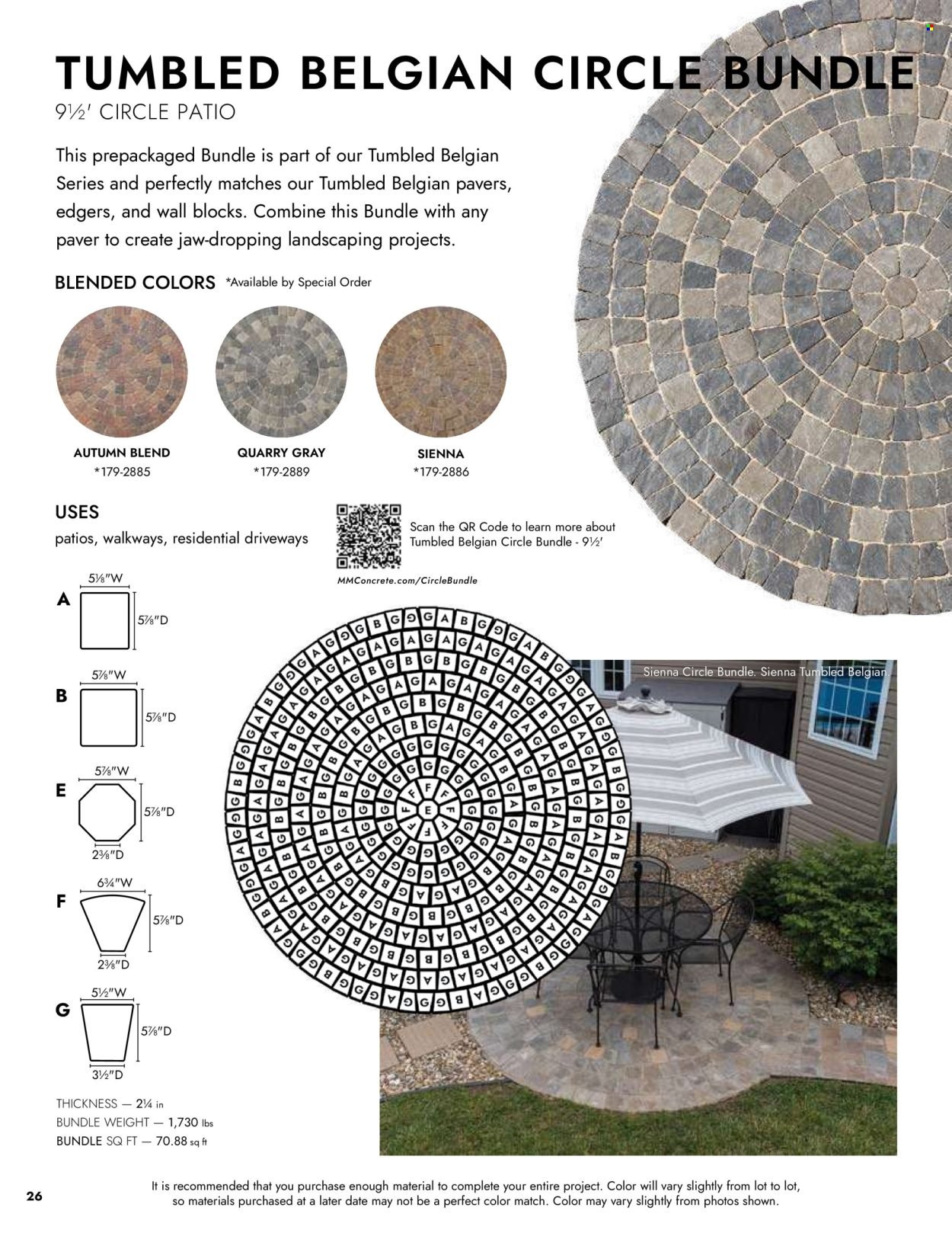 MENARDS ad - Landscape Block Catalog