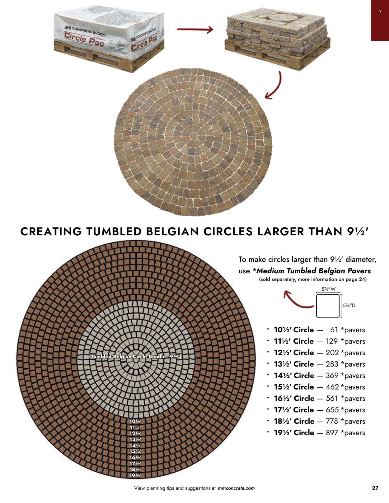 MENARDS ad - Landscape Block Catalog