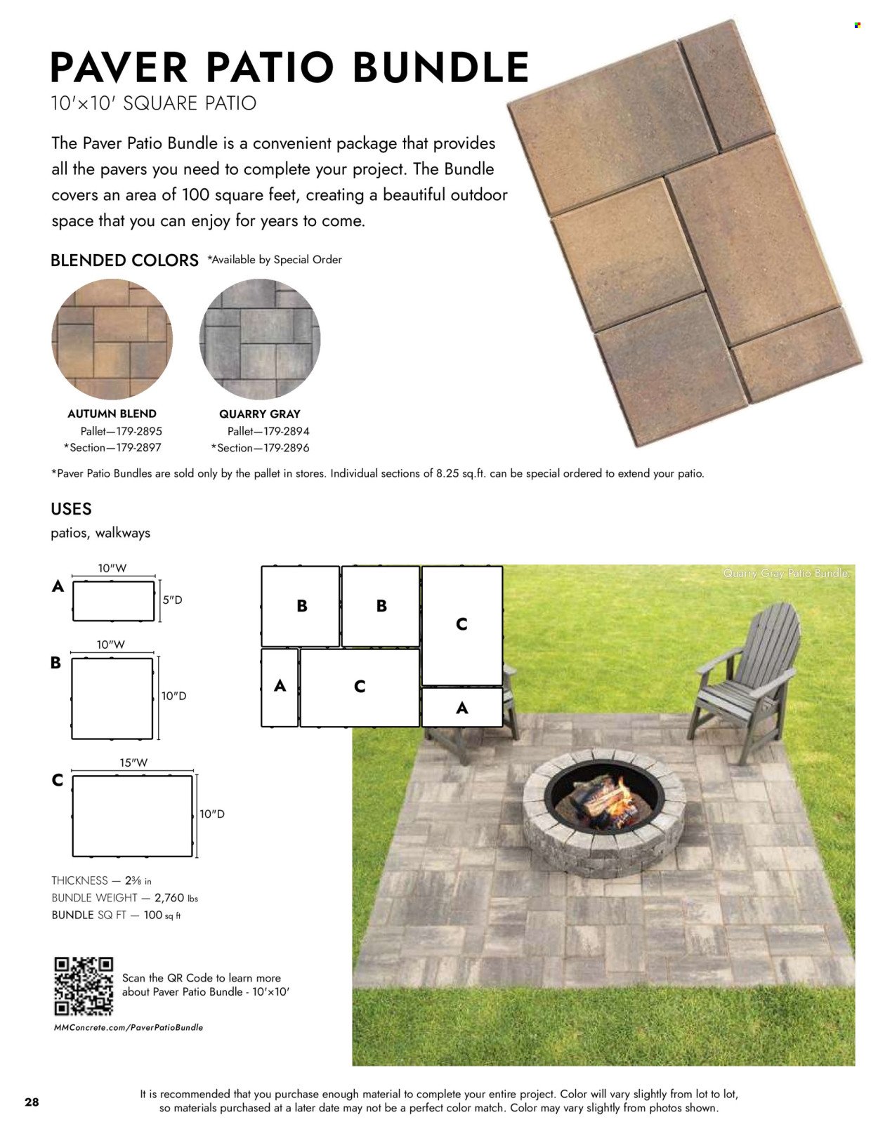 MENARDS ad - Landscape Block Catalog