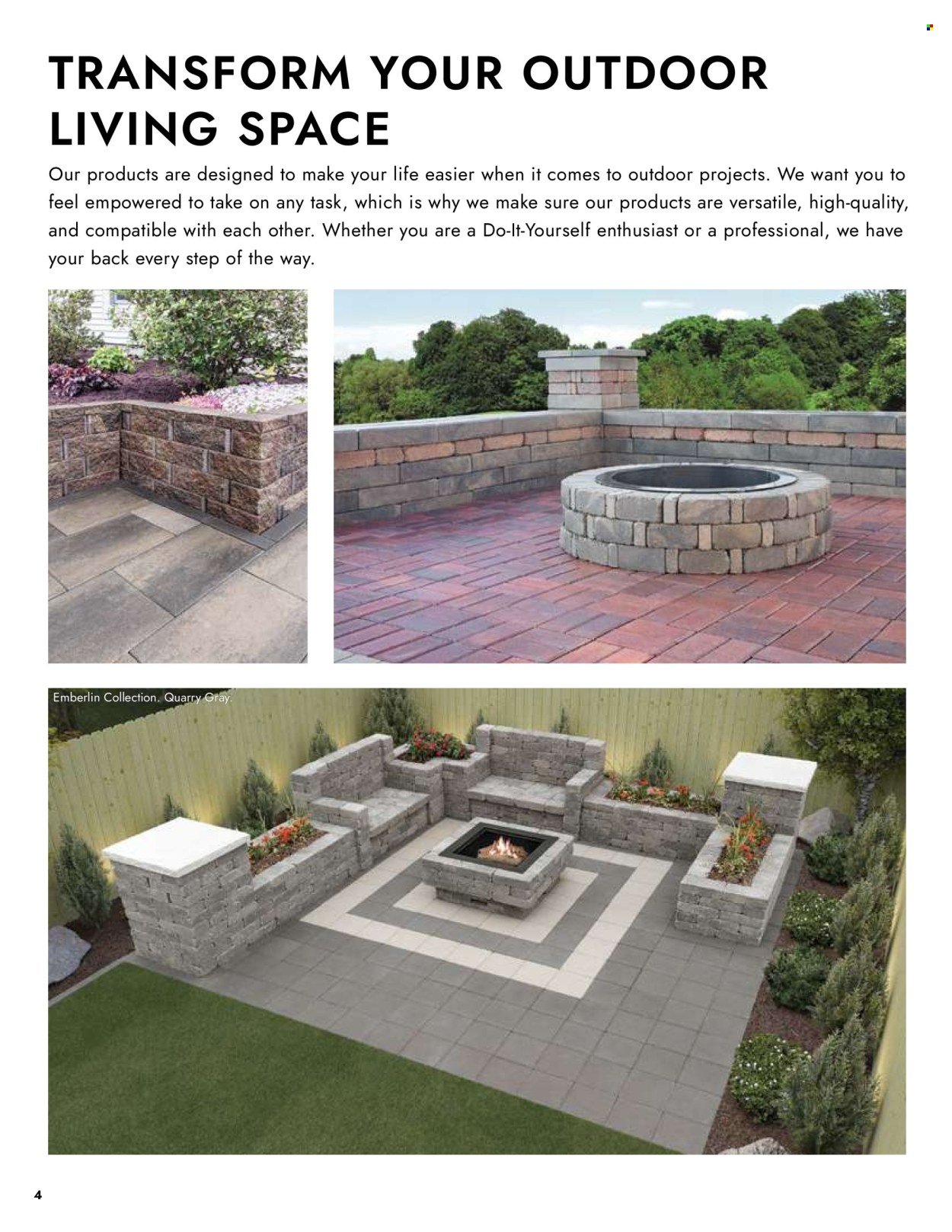 MENARDS ad - Landscape Block Catalog
