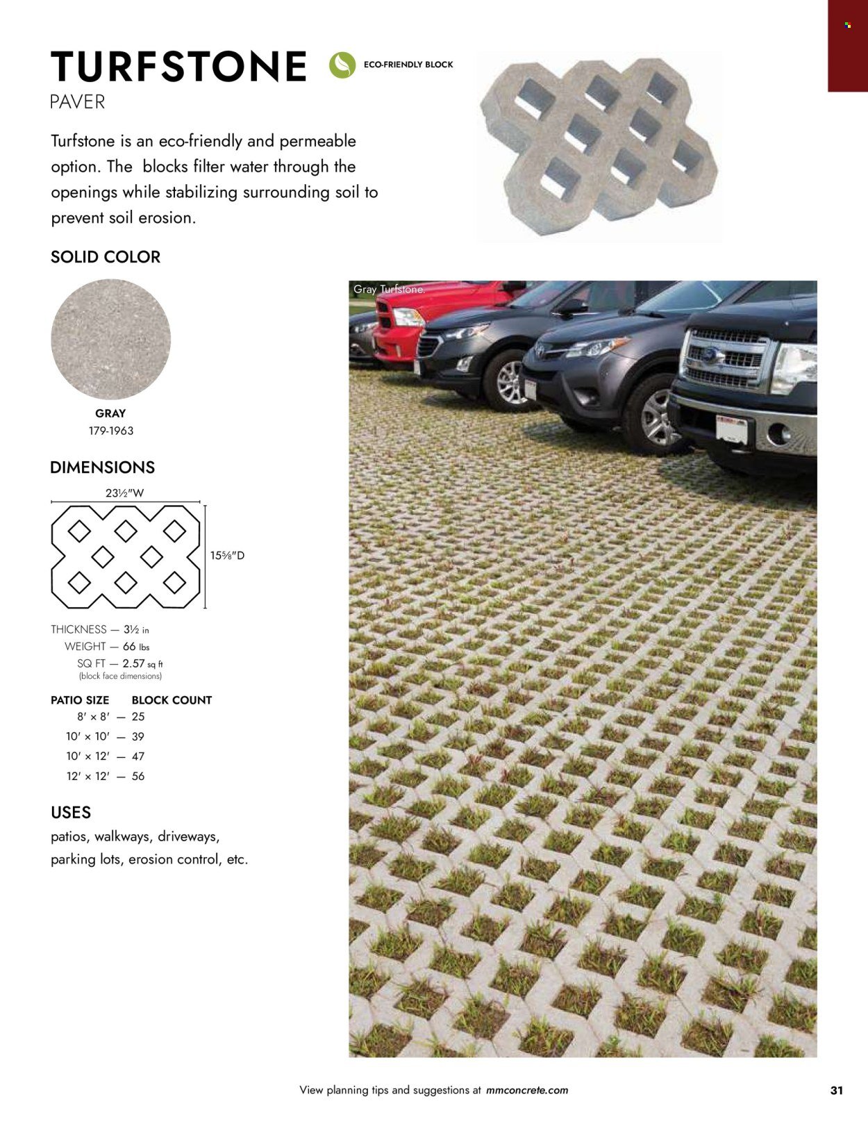 MENARDS ad - Landscape Block Catalog