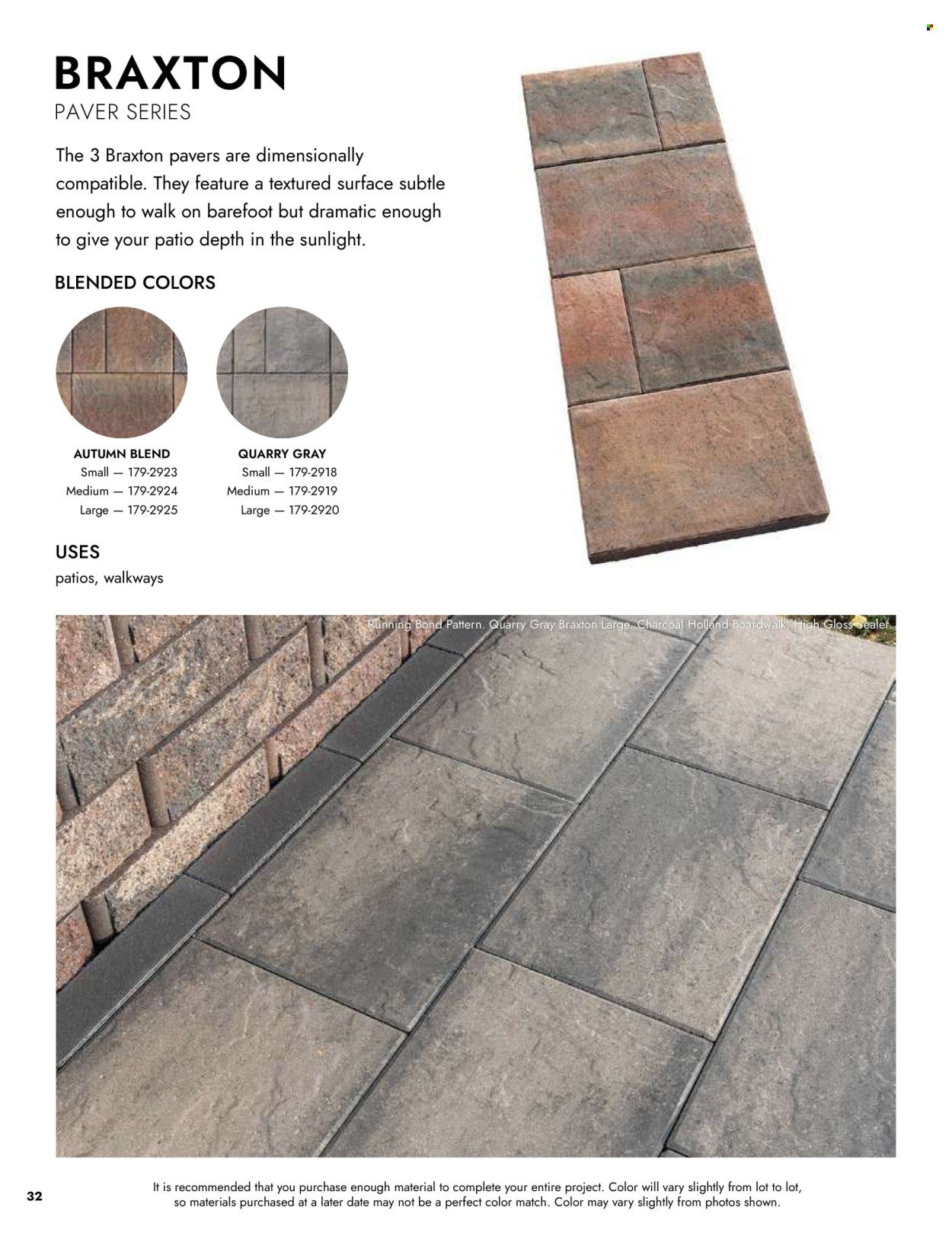 MENARDS ad - Landscape Block Catalog
