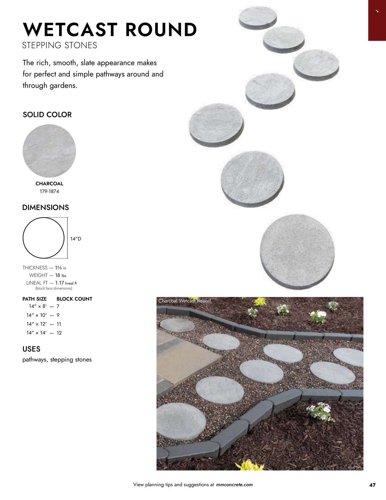 MENARDS ad - Landscape Block Catalog