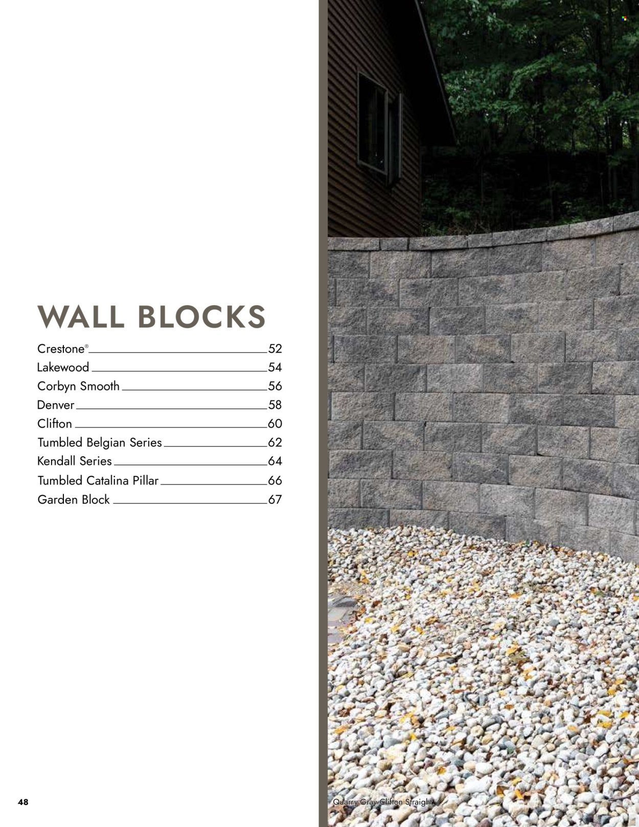 MENARDS ad - Landscape Block Catalog
