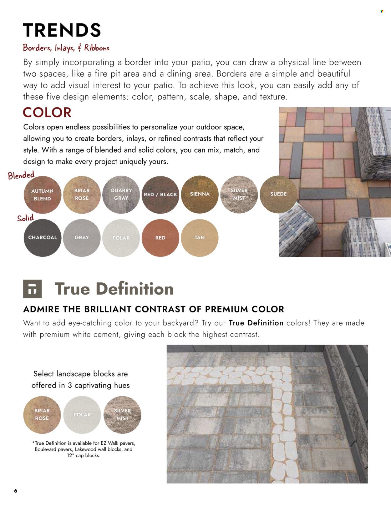MENARDS ad - Landscape Block Catalog
