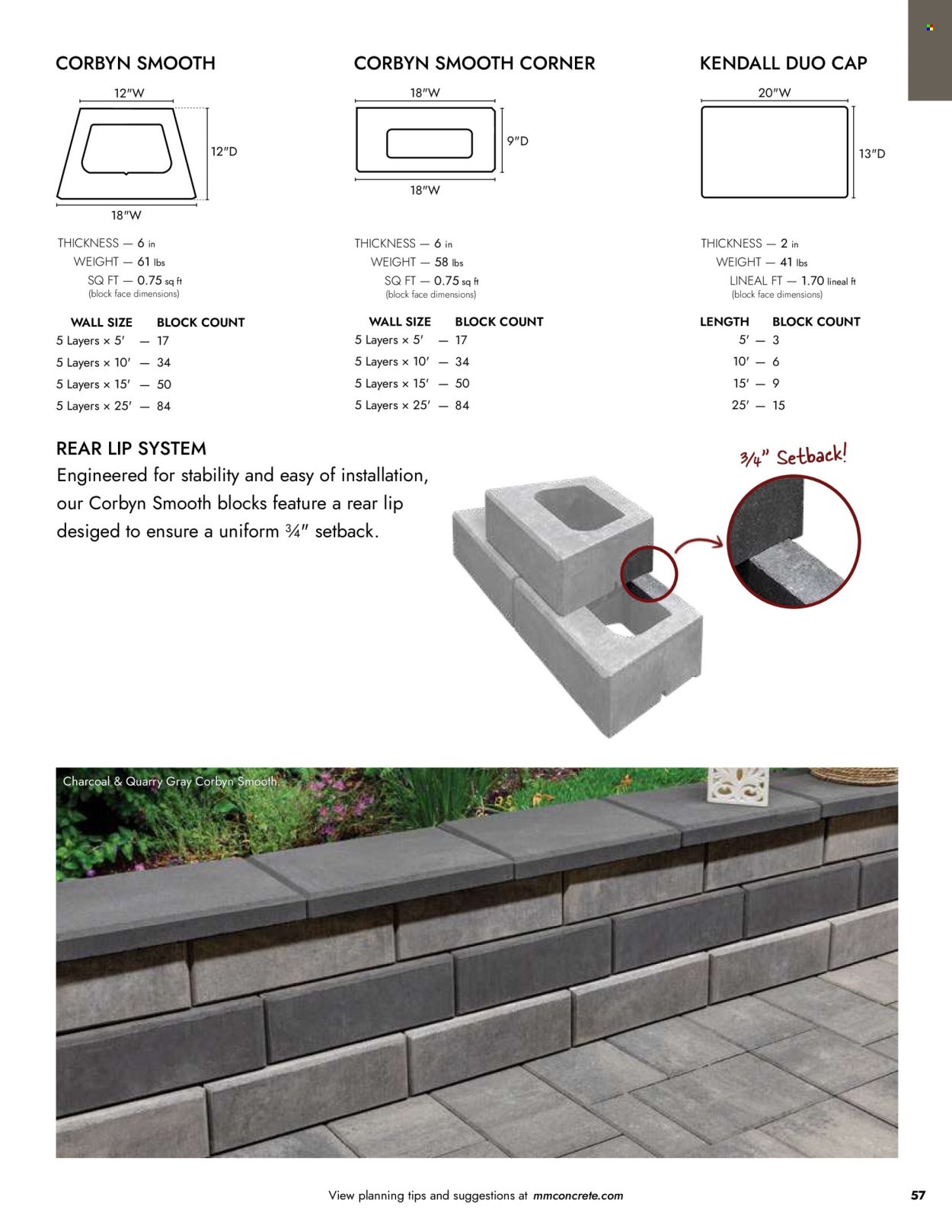 MENARDS ad - Landscape Block Catalog