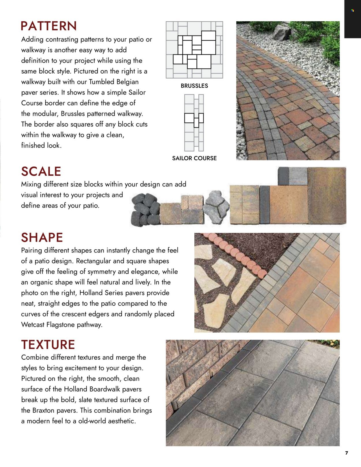 MENARDS ad - Landscape Block Catalog