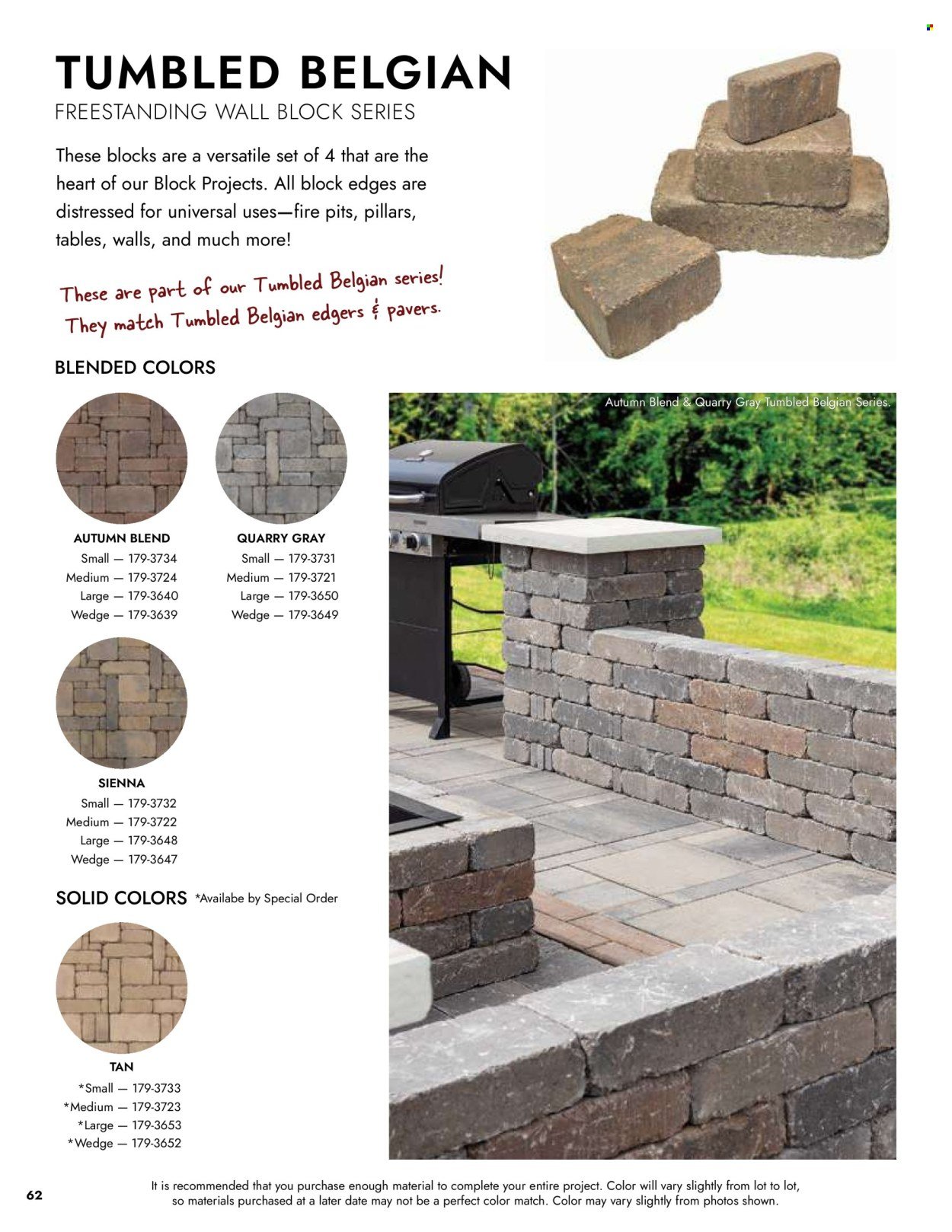 MENARDS ad - Landscape Block Catalog
