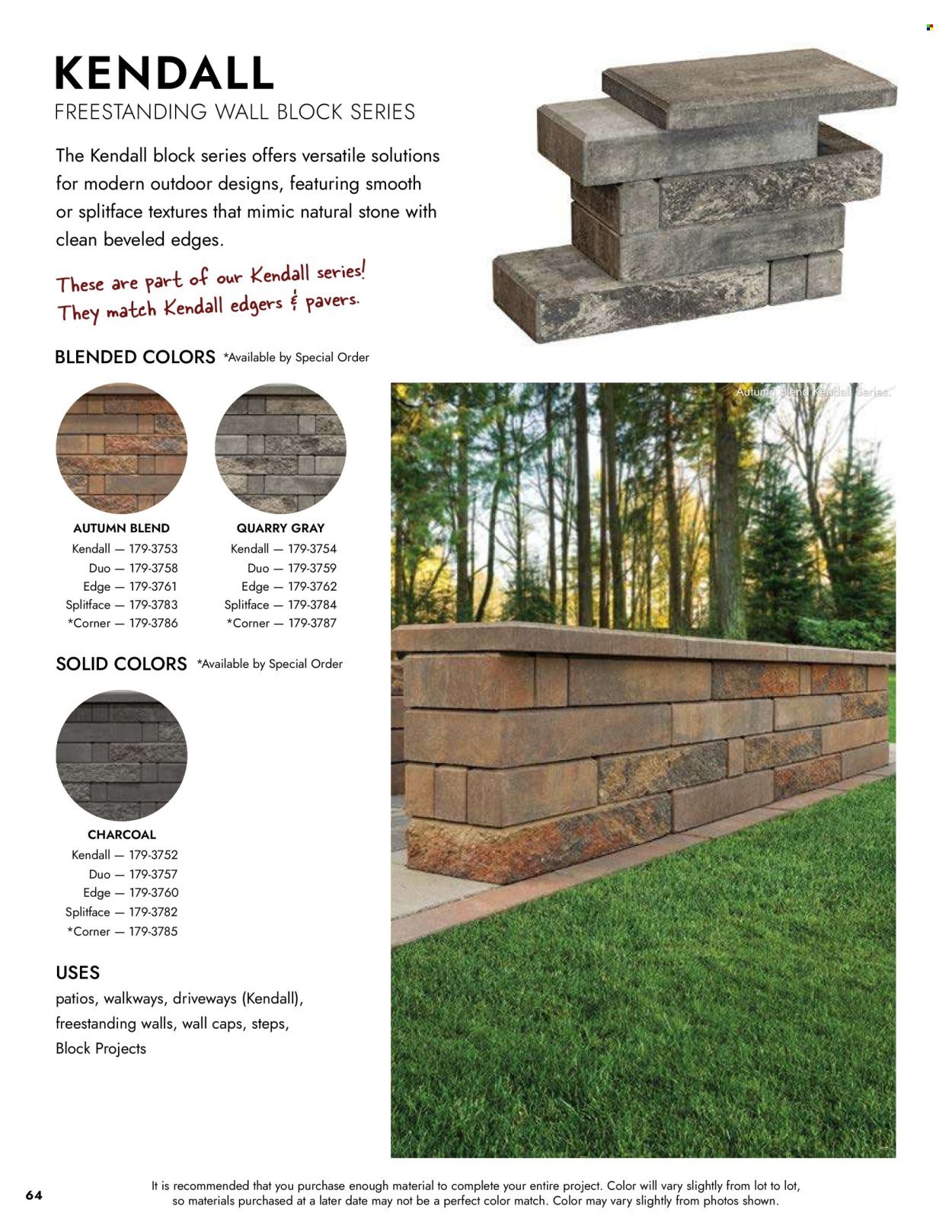 MENARDS ad - Landscape Block Catalog
