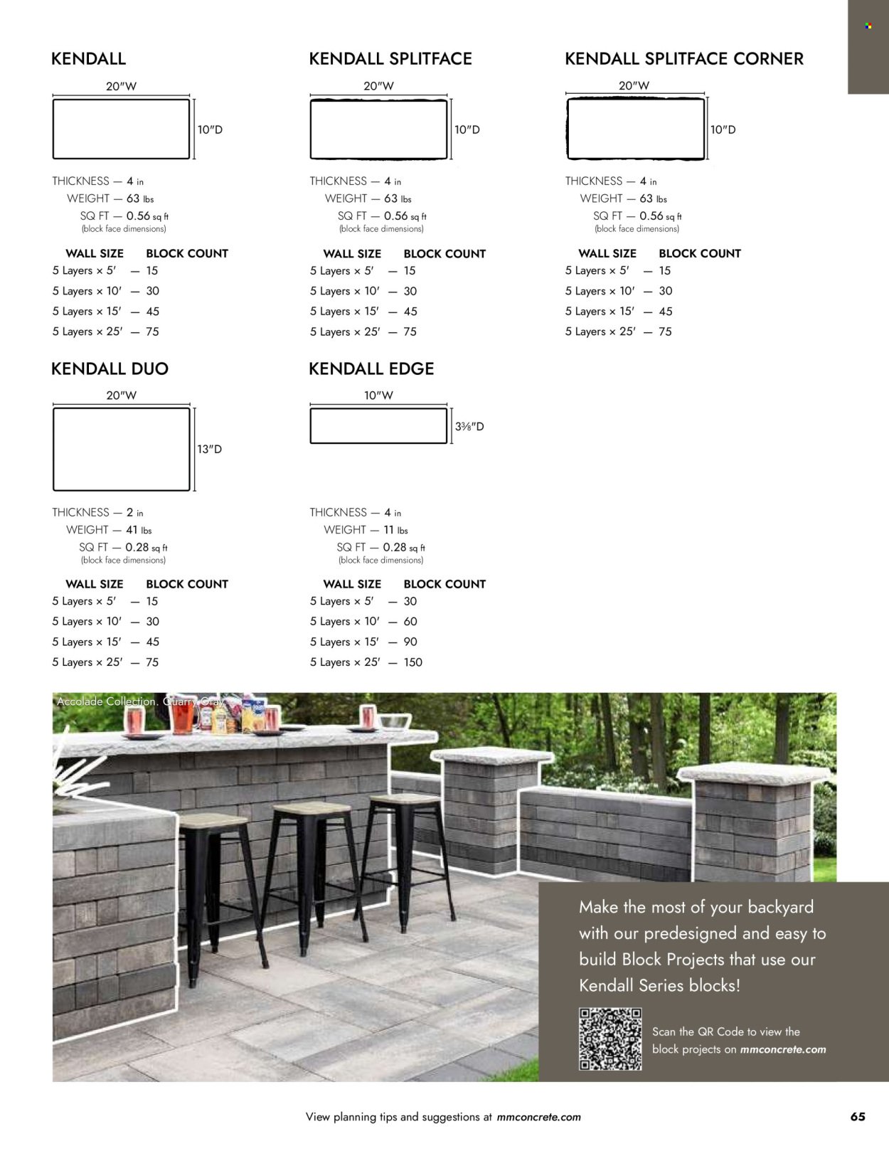 MENARDS ad - Landscape Block Catalog