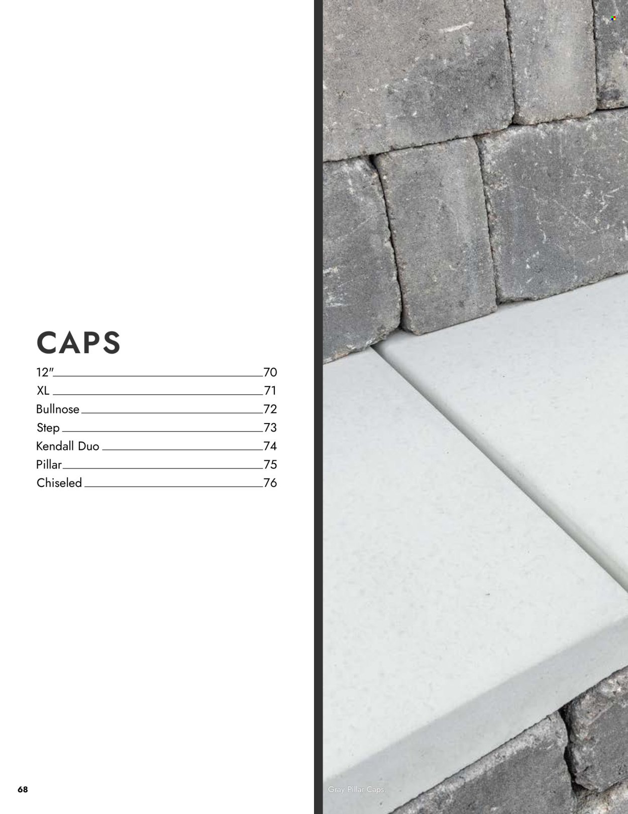 MENARDS ad - Landscape Block Catalog