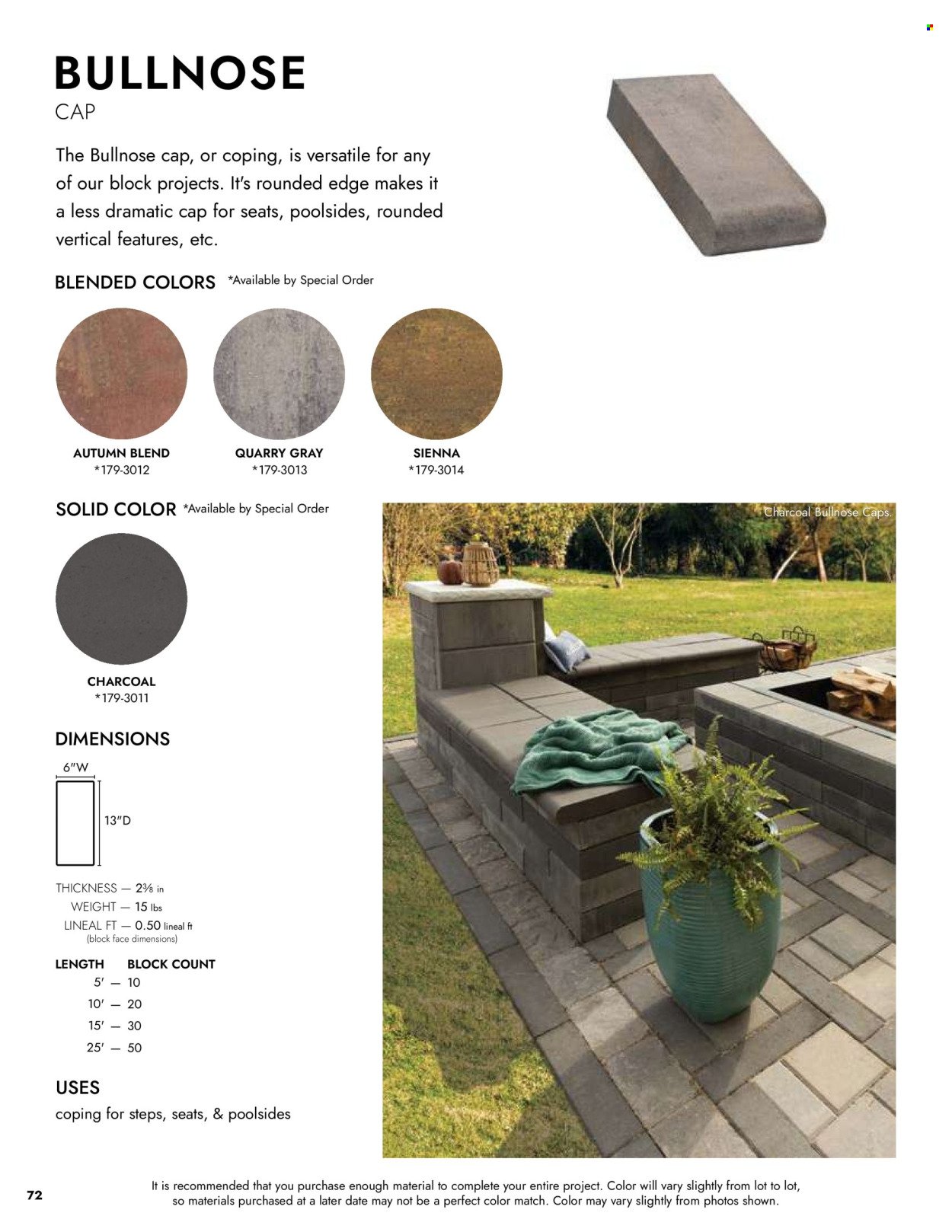 MENARDS ad - Landscape Block Catalog