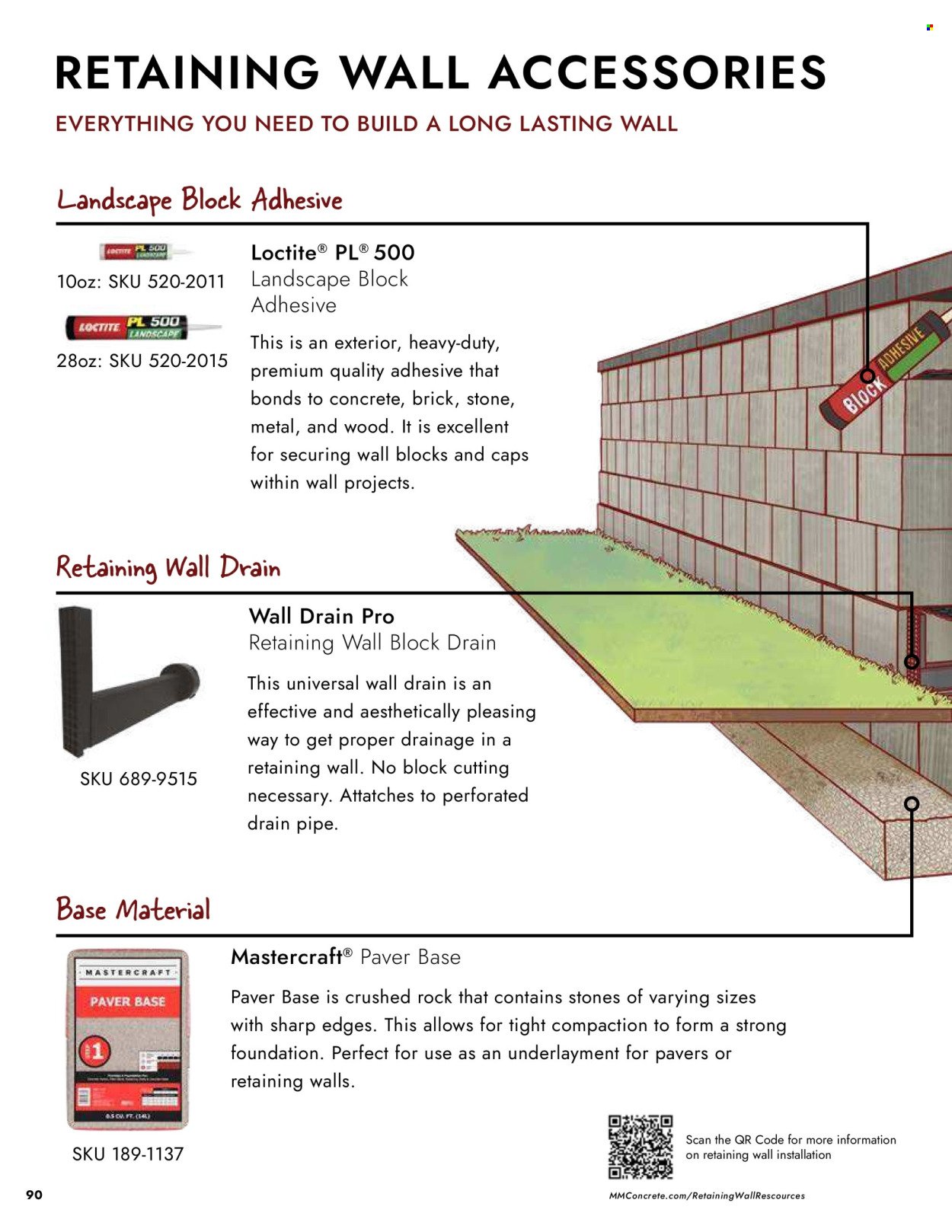 MENARDS ad - Landscape Block Catalog