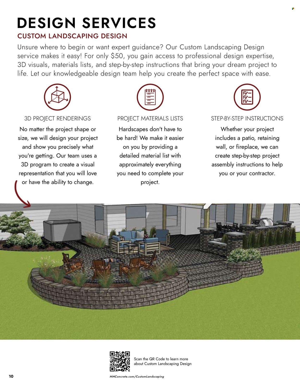 MENARDS ad - Landscape Block Catalog
