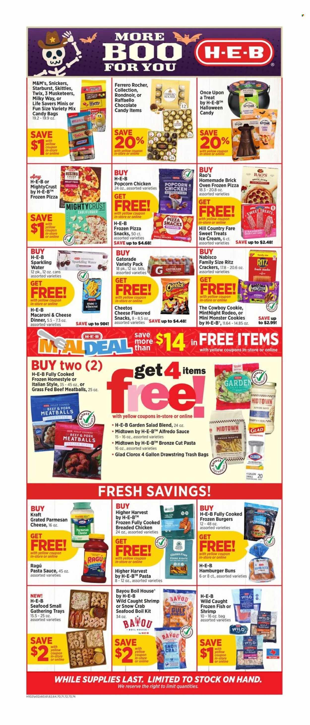 H-E-B ad - Weekly Ad
