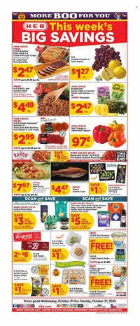 H-E-B ad - Weekly Ad