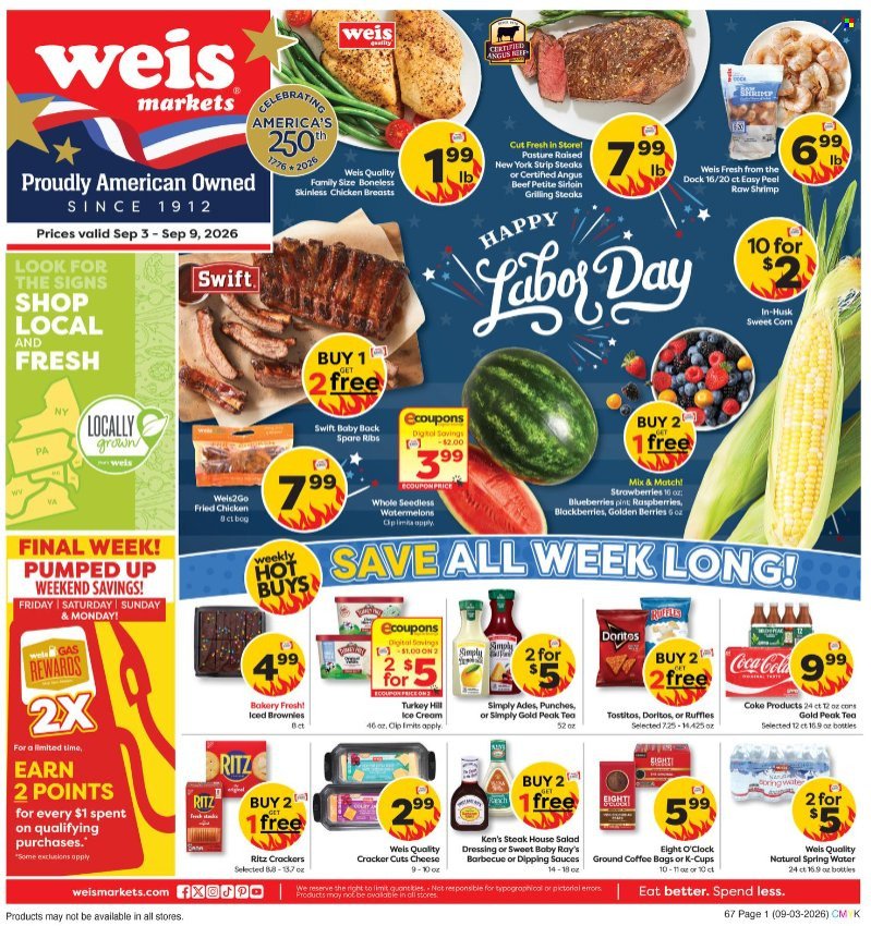 WEIS ad - Weekly Circular