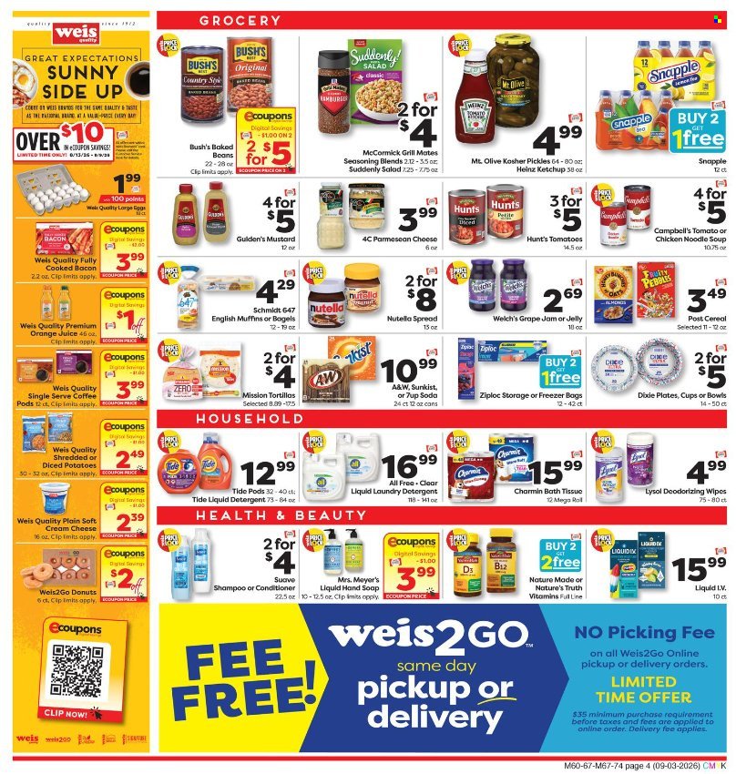 WEIS ad - Weekly Circular