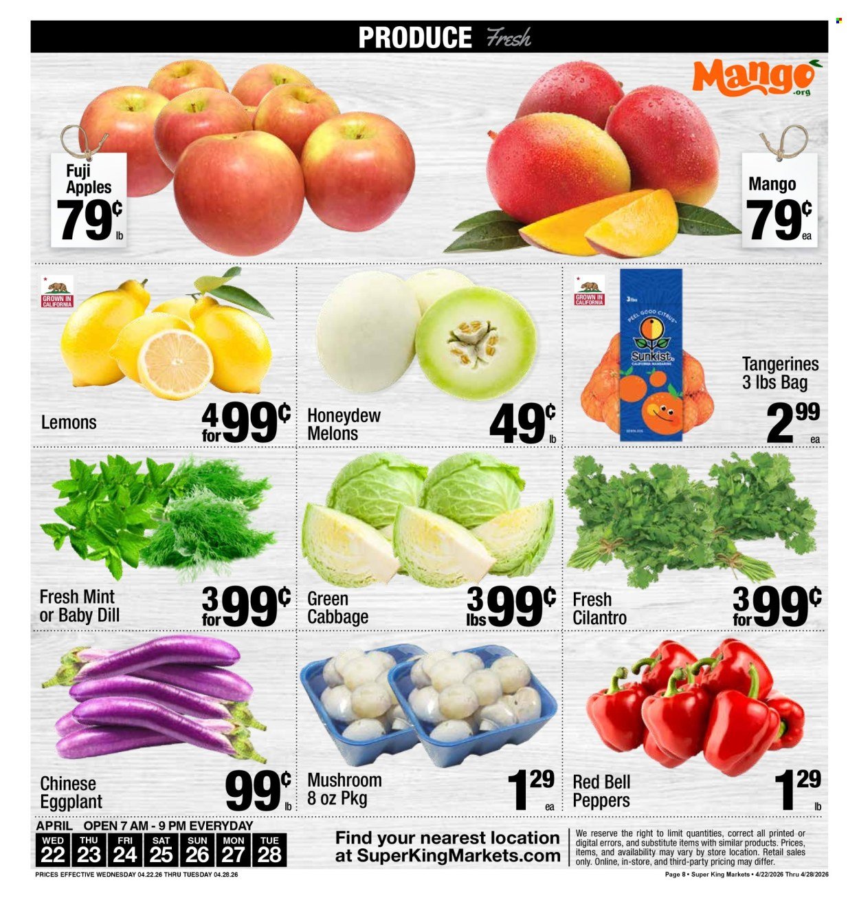 SUPER KING MARKETS ad - Weekly Ad