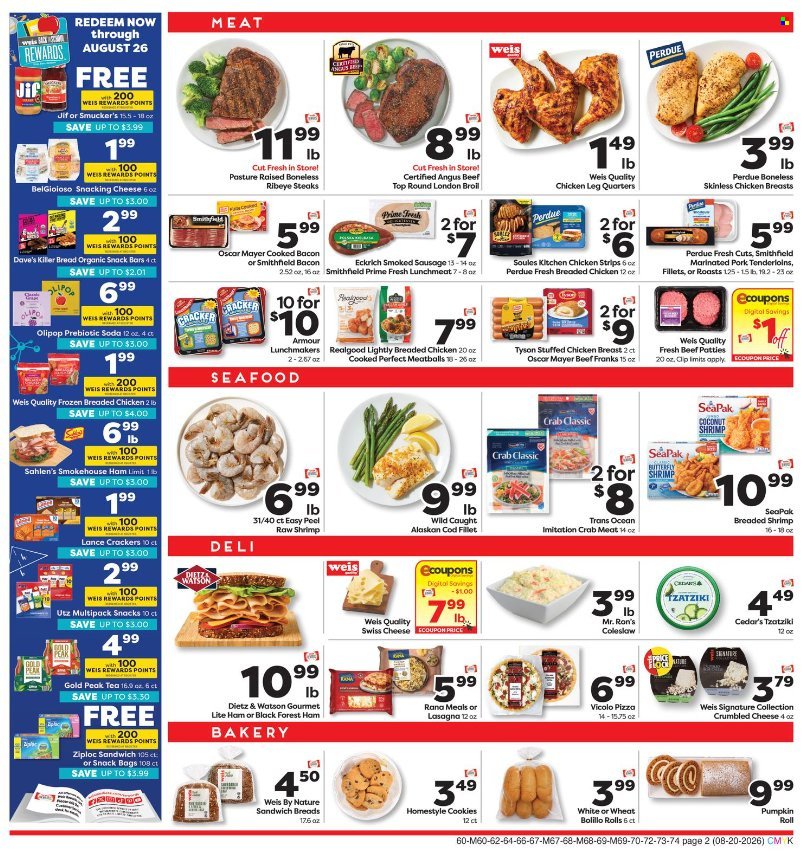 WEIS ad - Weekly Circular