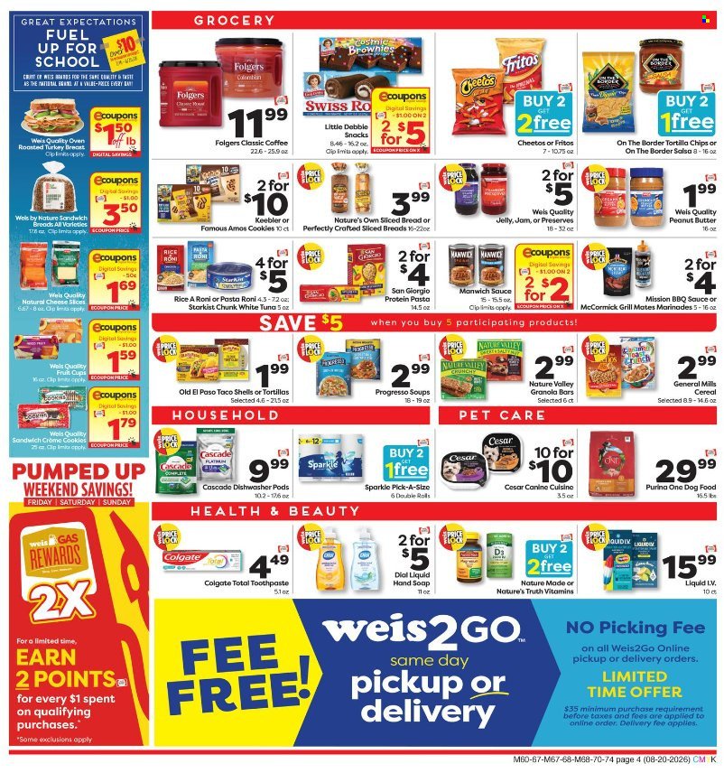WEIS ad - Weekly Circular