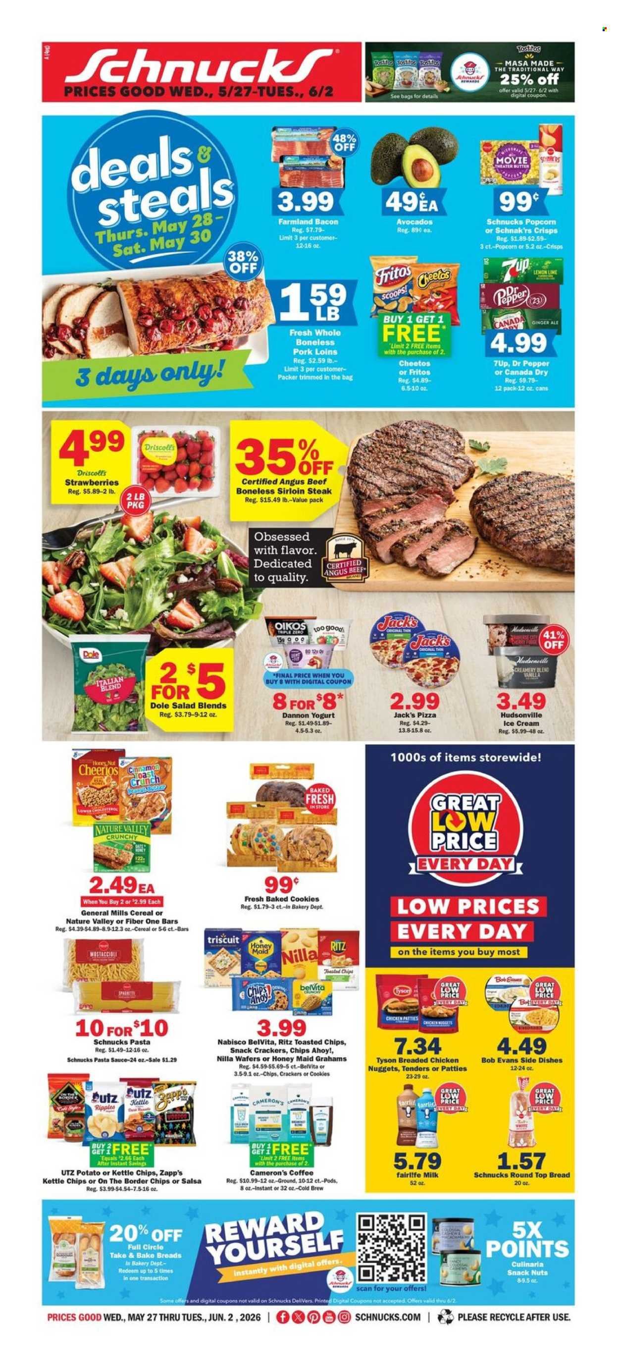 SCHNUCKS ad - Weekly Print Ad