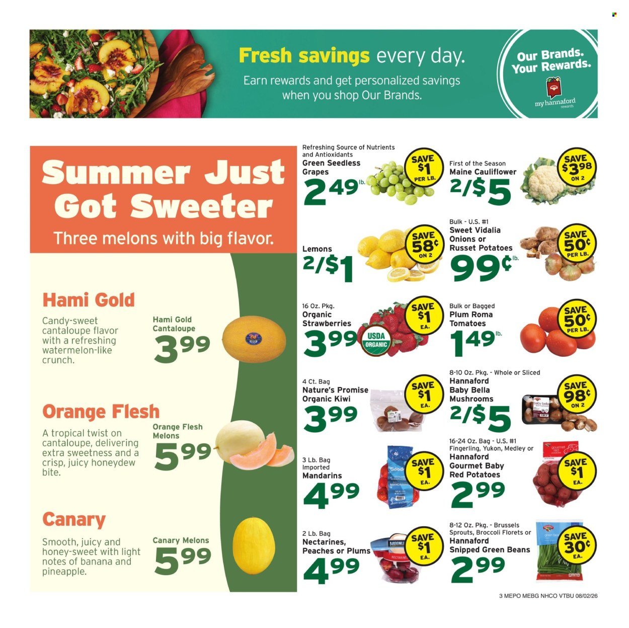 HANNAFORD ad - Weekly Ad