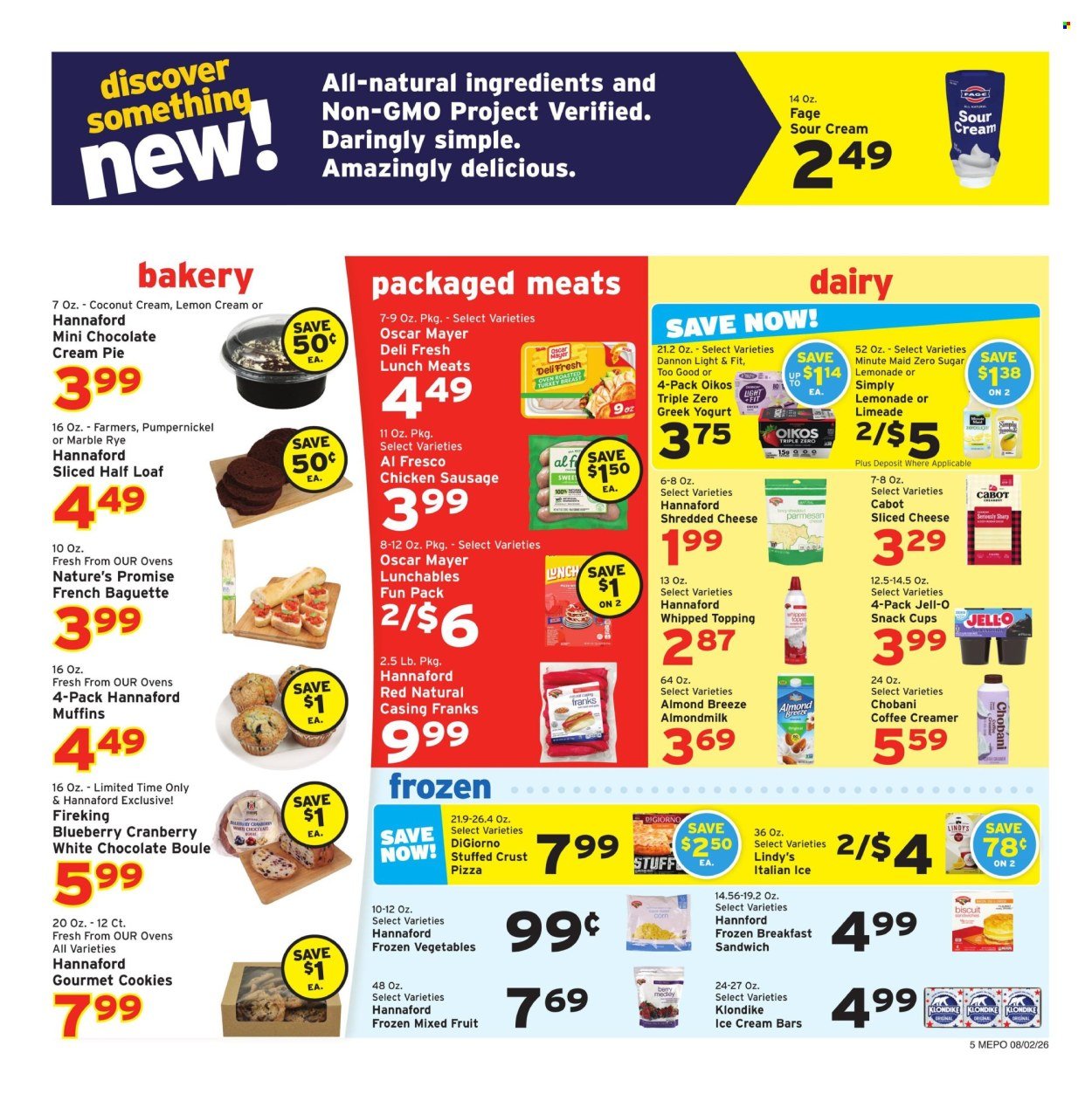 HANNAFORD ad - Weekly Ad