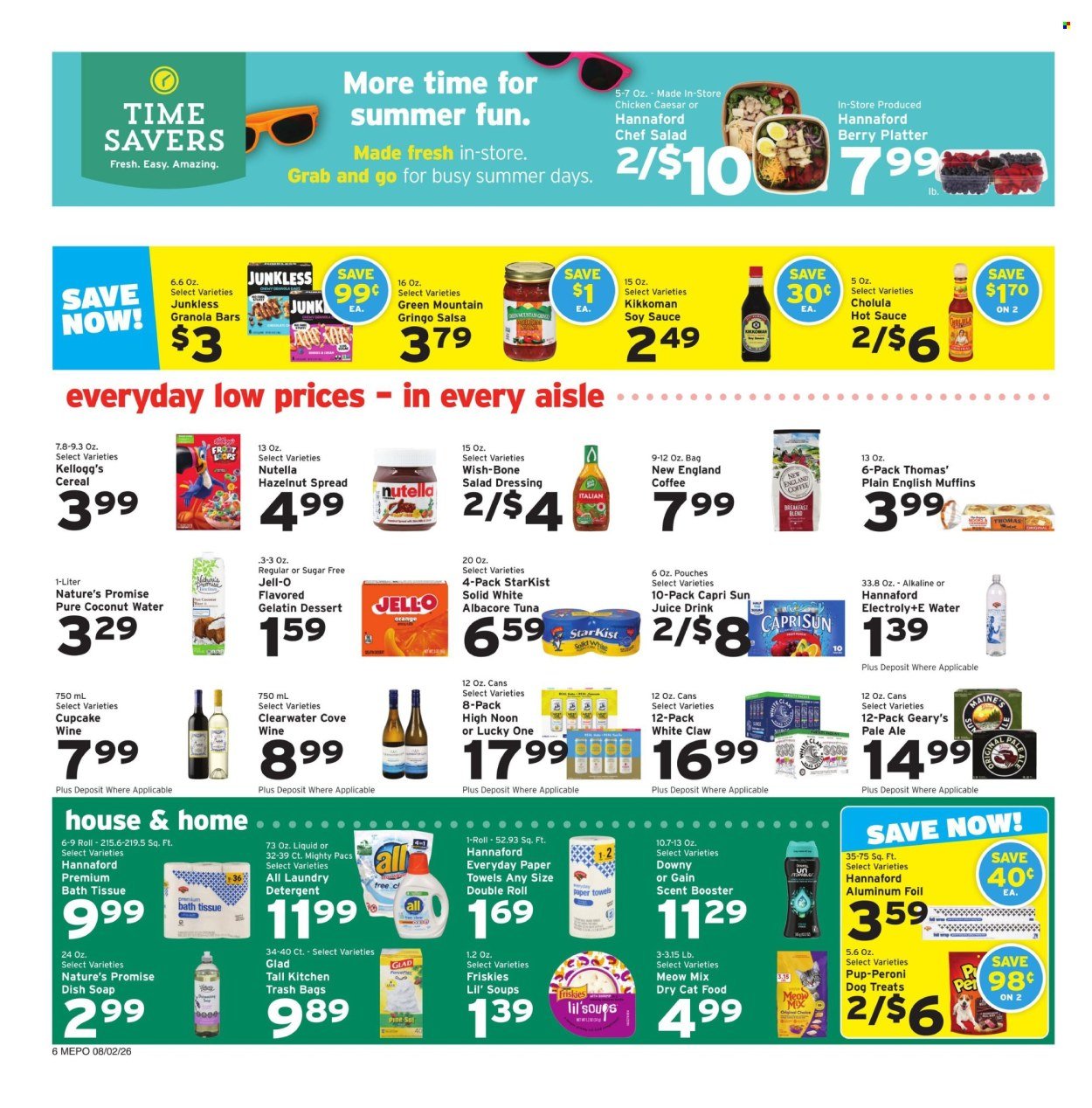 HANNAFORD ad - Weekly Ad