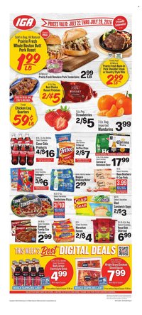 IGA ad - Weekly Ad