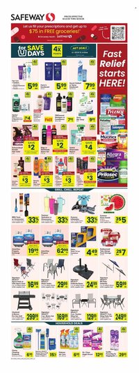 SAFEWAY ad - Health, Home & Beauty