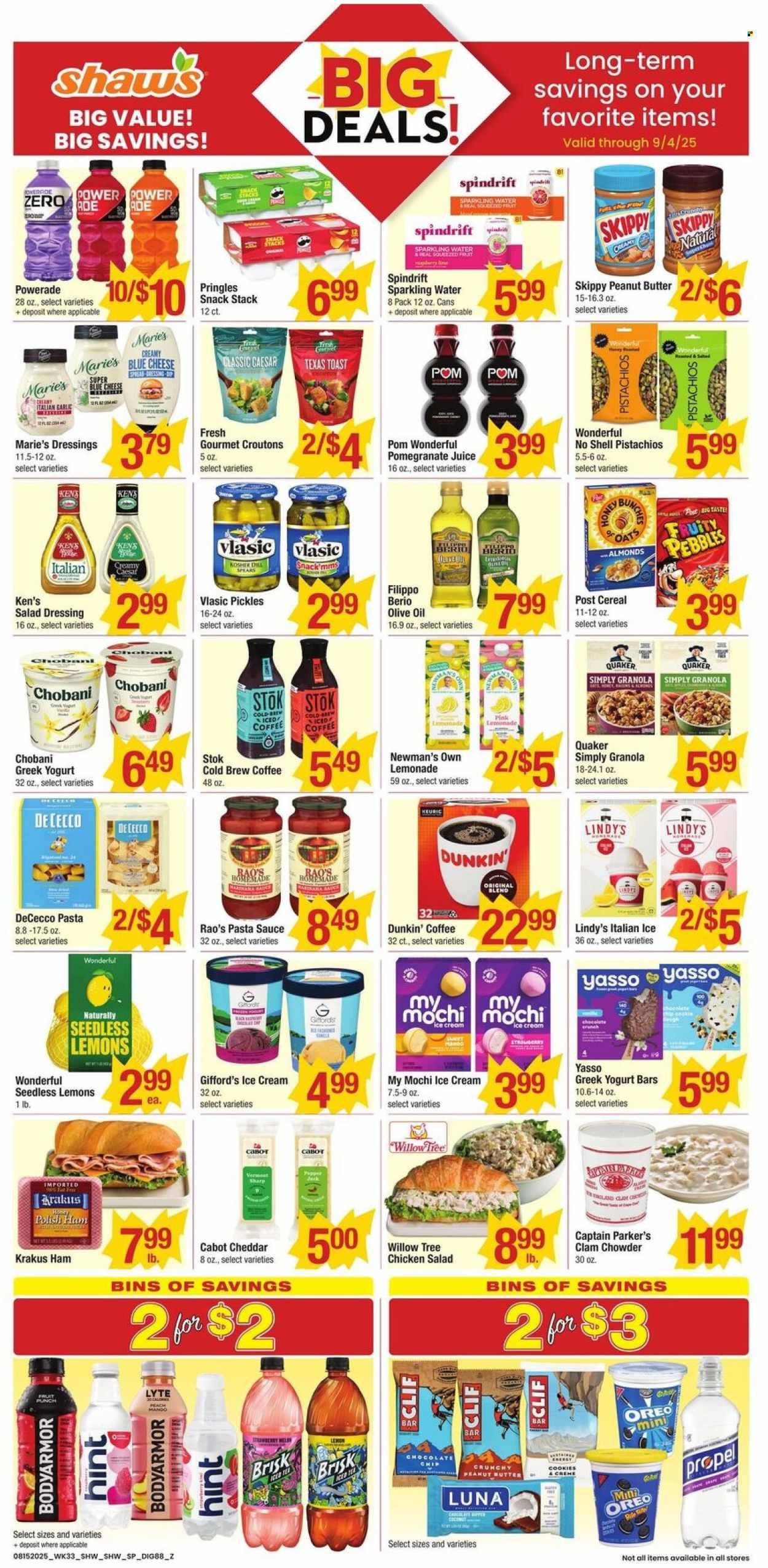 SHAW’S ad - Additional Savings (2025-08-15 - 2025-08-21) | 1