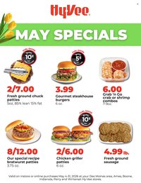 HY-VEE ad - May Specials